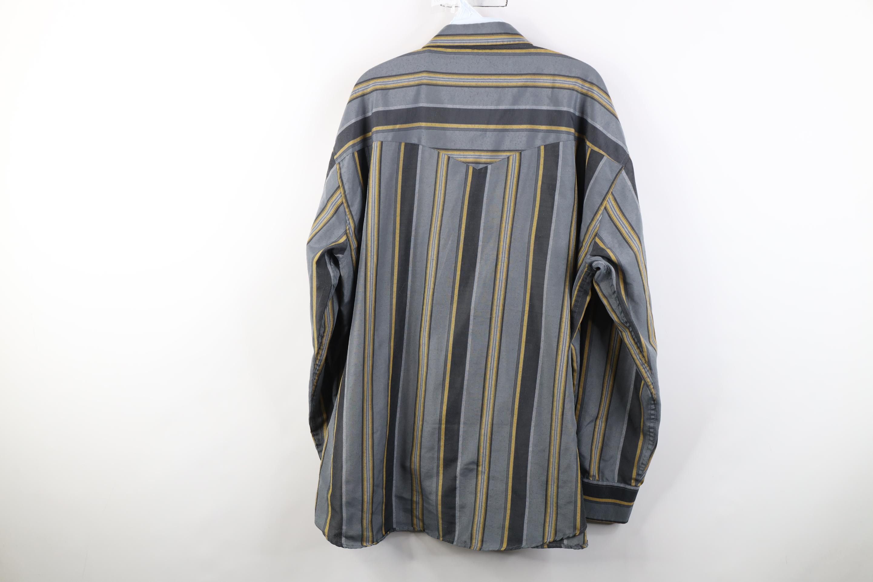 Vintage Vintage 90s Streetwear Western Cowboy Rodeo Button Shirt Size US XXL / EU 58 / 5 - 10 Thumbnail