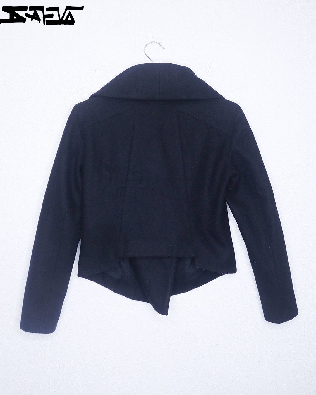 Helmut Lang Helmut Lang Asymmetric Black Jacket Size S / US 4 / IT 40 - 5 Thumbnail