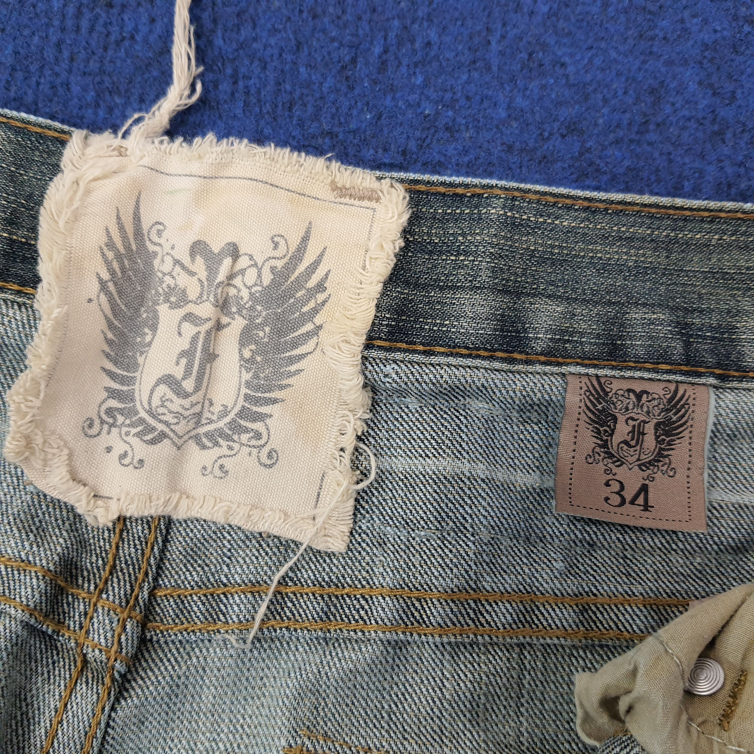 FUSAI Vintage FUSAI Focus USA Y2K Jeans C258N25 Size US 33 - 8 Thumbnail