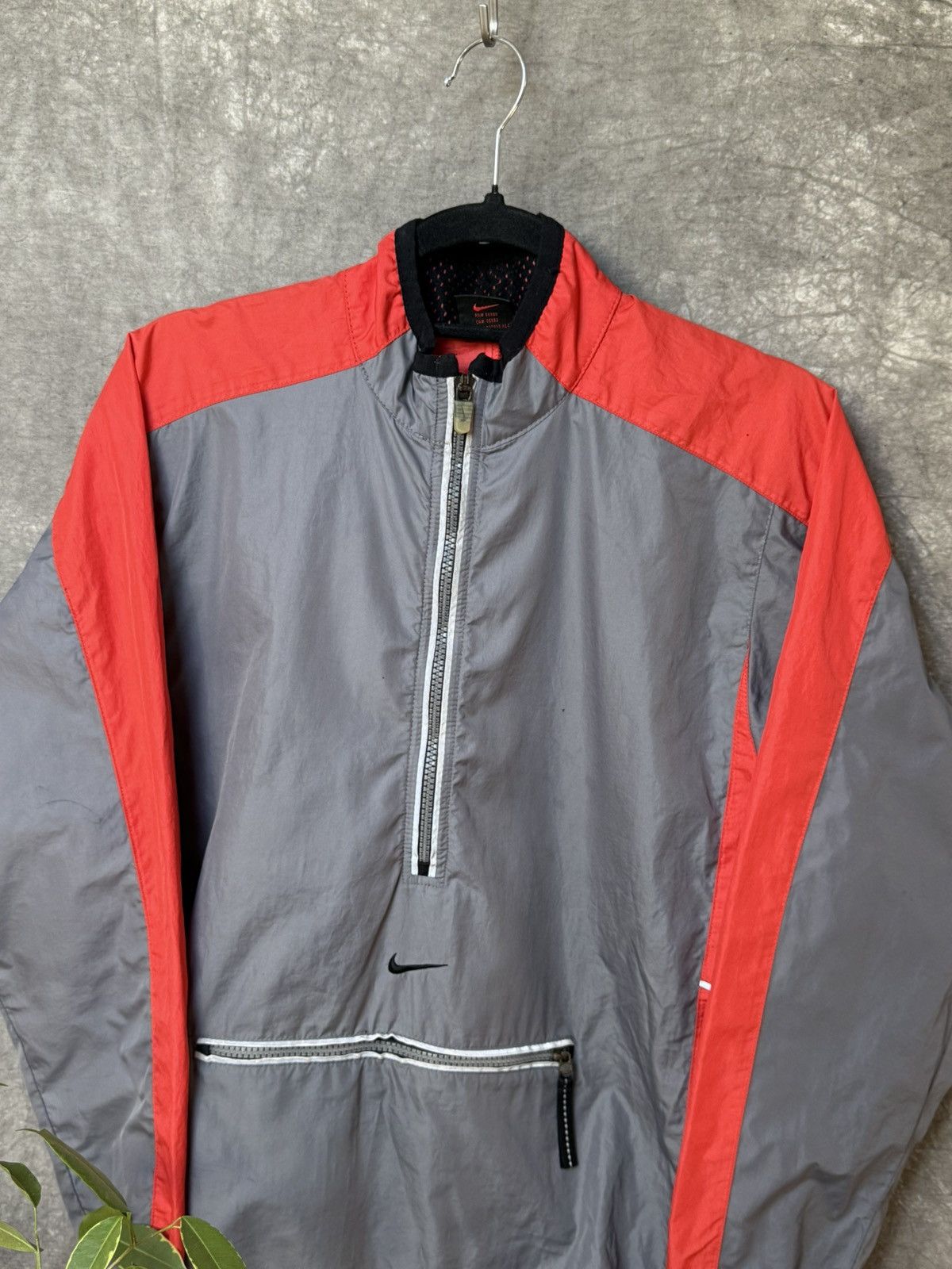 Nike × Vintage Vintage Nike jacket 90s nylon Y 2K oversize swoosh logo Size US M / EU 48-50 / 2 - 2 Thumbnail