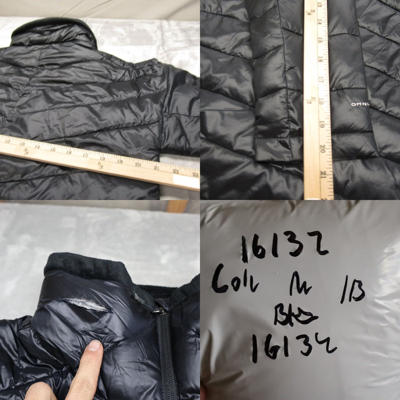 Vintage Columbia Jacket Womens M Dark Navy Gold Waterproof Insulated Quilted Puffer Zip Full Length Casual, Travel Womens M Blue Gold Quilt Pattern 90s? Size M / US 6-8 / IT 42-44 - 9 Thumbnail