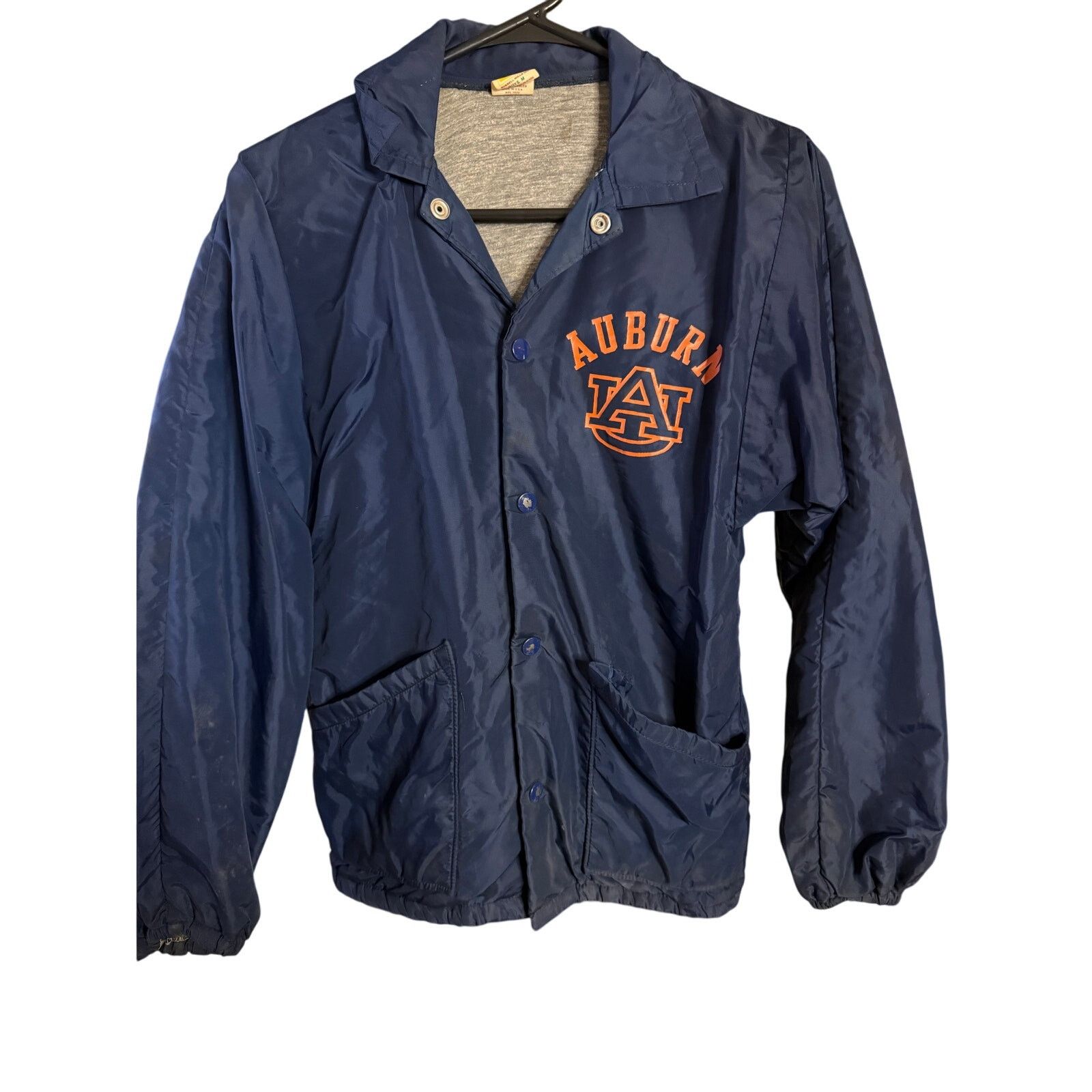 Russell Athletic Vintage Auburn Tigers Youth Satin Button-Up Size US M / EU 48-50 / 2 - 1 Thumbnail