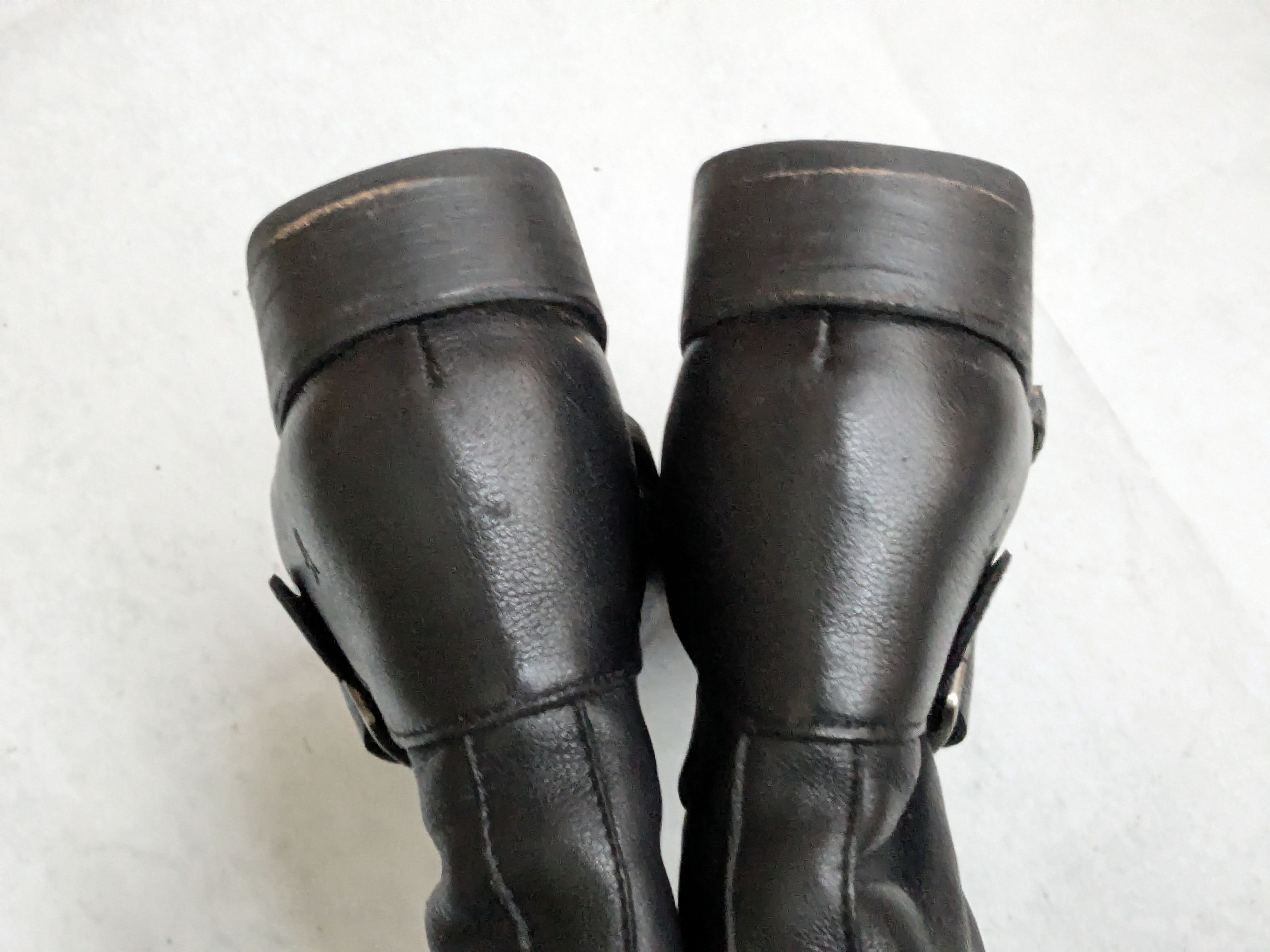 Frye Frye Engineer Boots Black Leather 7 Leather Buckle Size US 7 / EU 40 - 13 Thumbnail