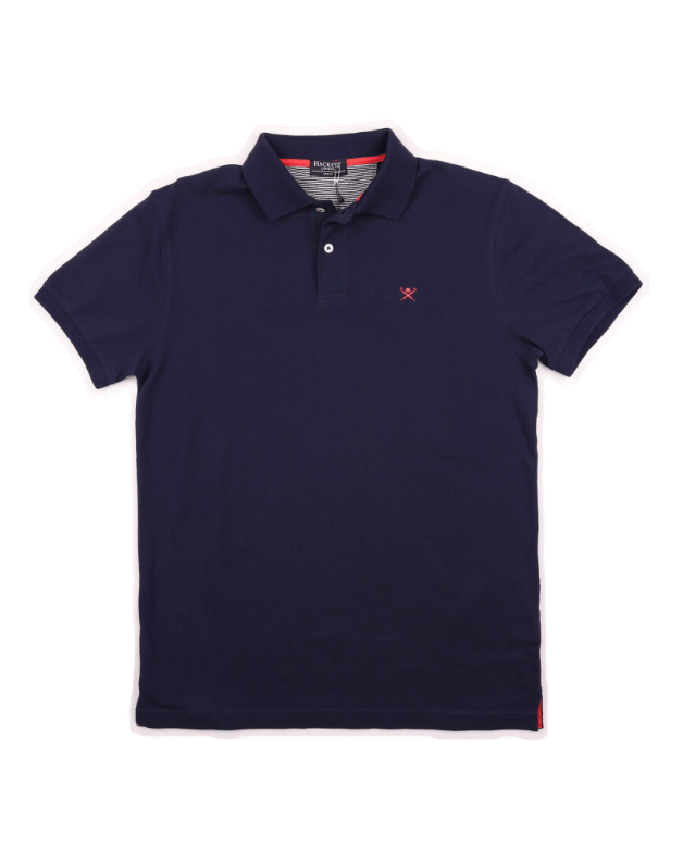 Hackett BNWT Hackett London Tailored Polo Shirt Navy Blue Size M Size US M / EU 48-50 / 2 - 1 Thumbnail