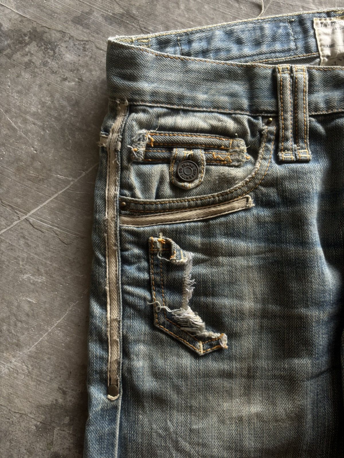 Jimmy Taverniti jimmy taverniti slim rusty mudmax wash jeans hedi style Size US 30 / EU 46 - 11 Thumbnail