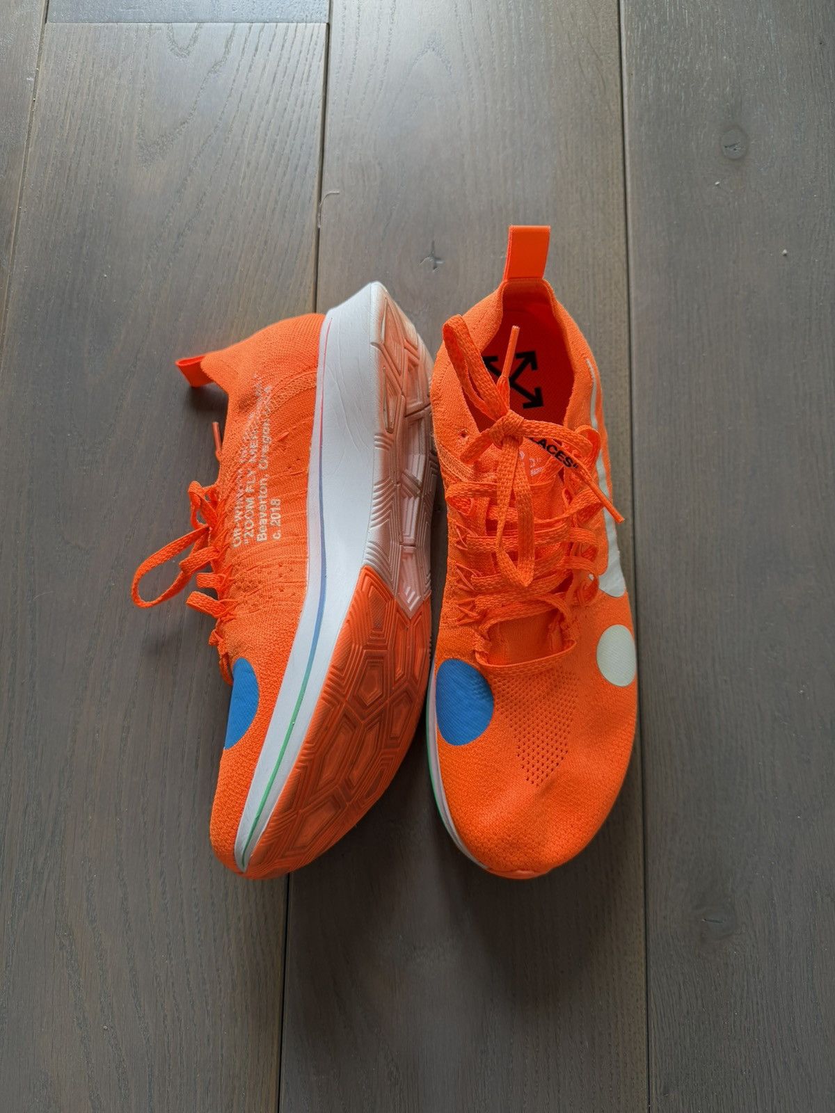 Nike × Off-White OFF-WHITE X NIKE running shoes Size US 9 / EU 42 - 2 Thumbnail
