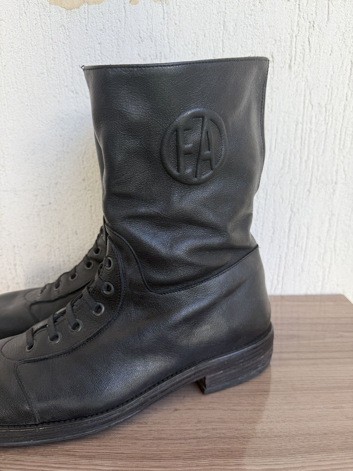 Emporio Armani Aw04-05 EA Avant boots like guid Ccp, ma+ 1923 Size US 13 / EU 46 - 7 Thumbnail