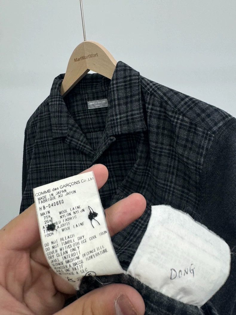 Comme des Garcons Comme Des Garcons size os 90s plaid button-down shirt 2501 Size US S / EU 44-46 / 1 - 6 Thumbnail