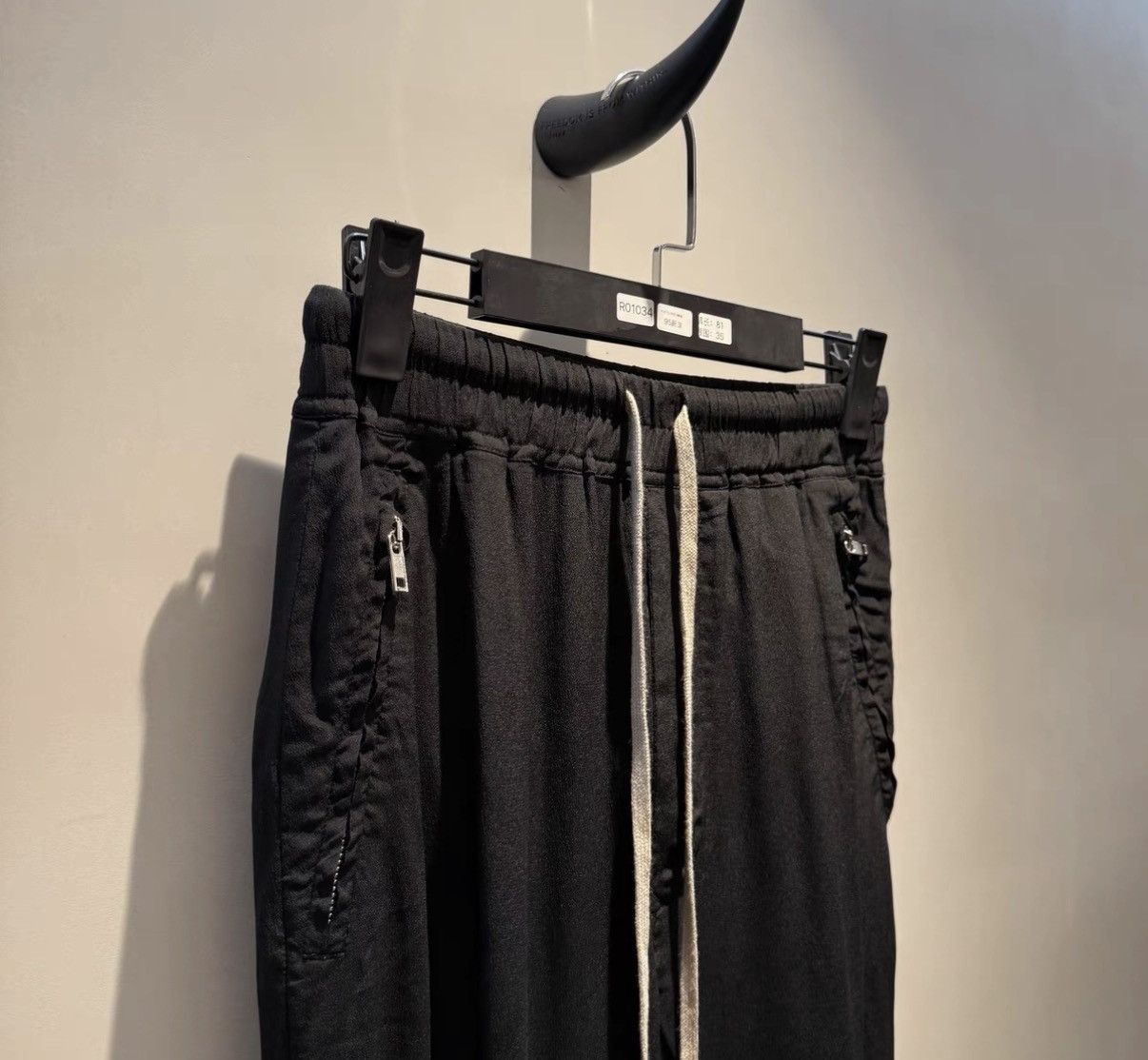 Rick Owens Rick Owens Mainline Pocket Cuff Zip Drawstring Long Pants Size US 38 / EU 54 - 4 Thumbnail