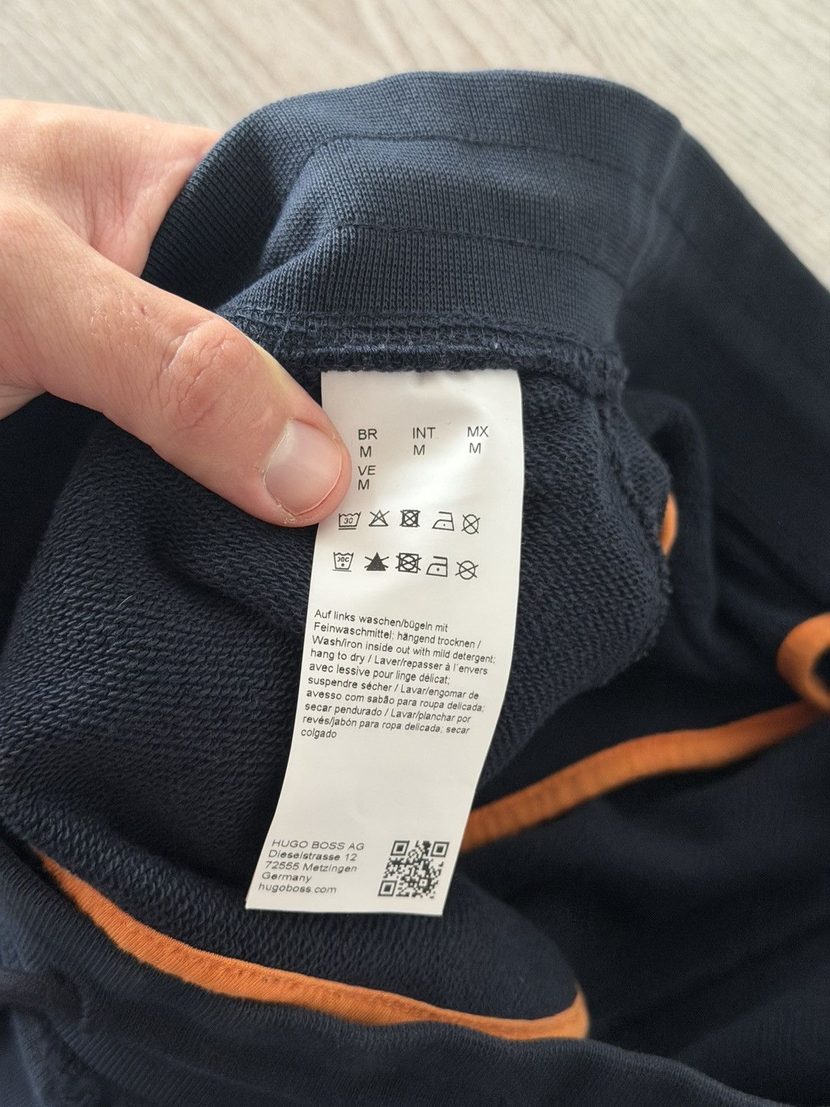 Hugo Boss Hugo Boss Deep Dark Blue Casual Luxury Sweatpants Joggers Size US 32 / EU 48 - 18 Thumbnail