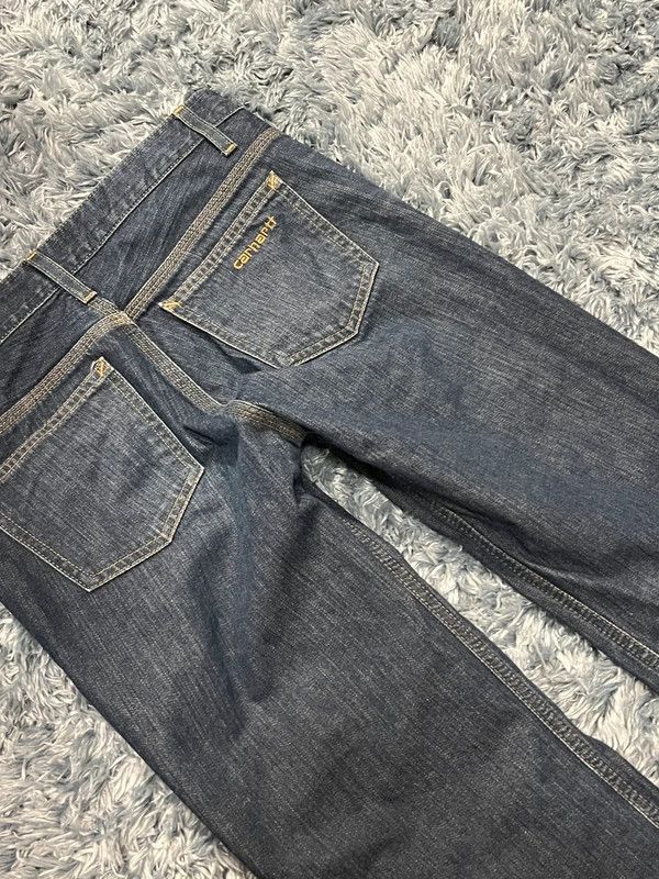 Carhartt Carhartt Navy Jeans Straight Size 25" / US 0 / IT 36 - 3 Thumbnail