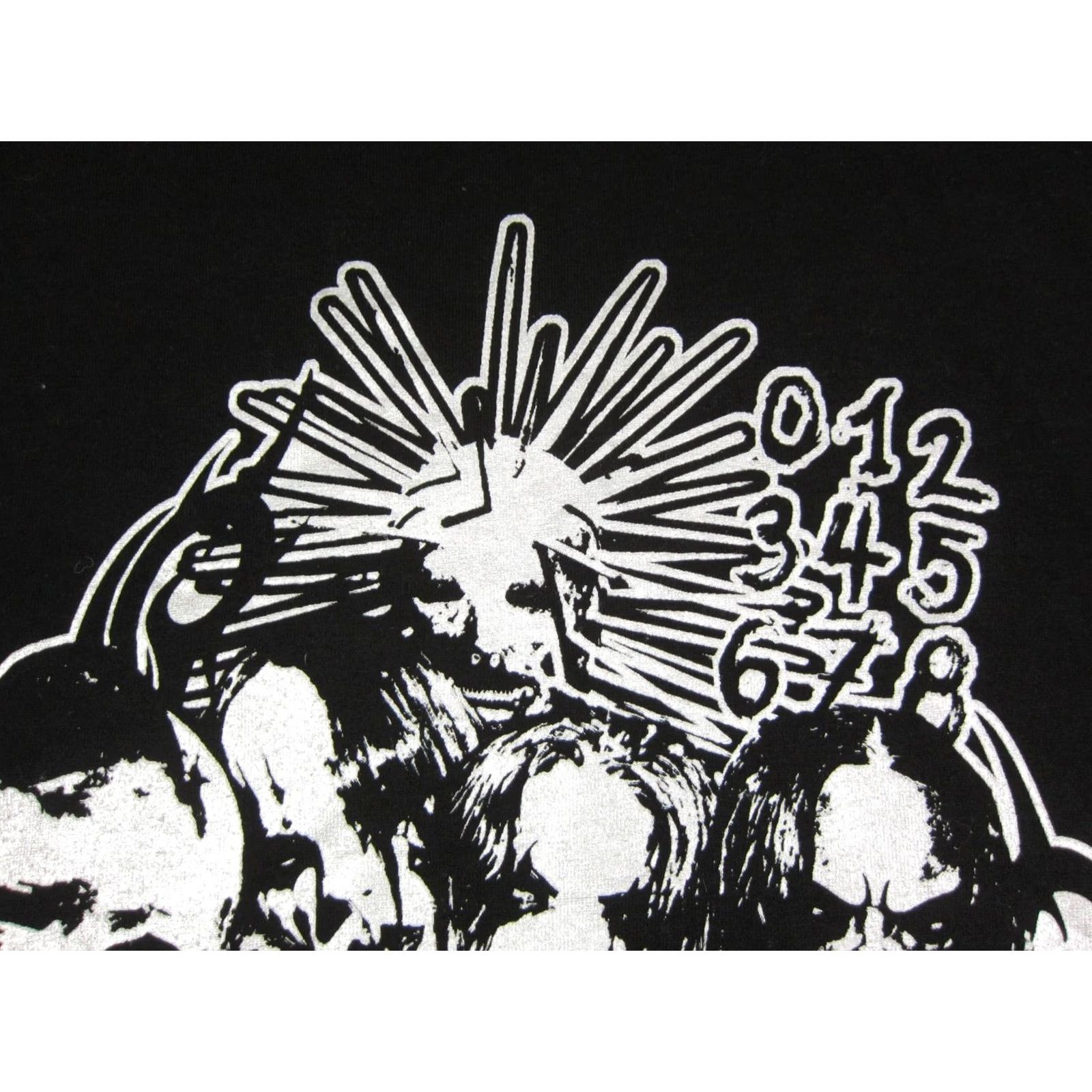 Vintage Nike Shirt XL Black Heavy Metal Band T Mens 90s Slipknot Logo Vintage? Size US XL / EU 56 / 4 - 3 Thumbnail