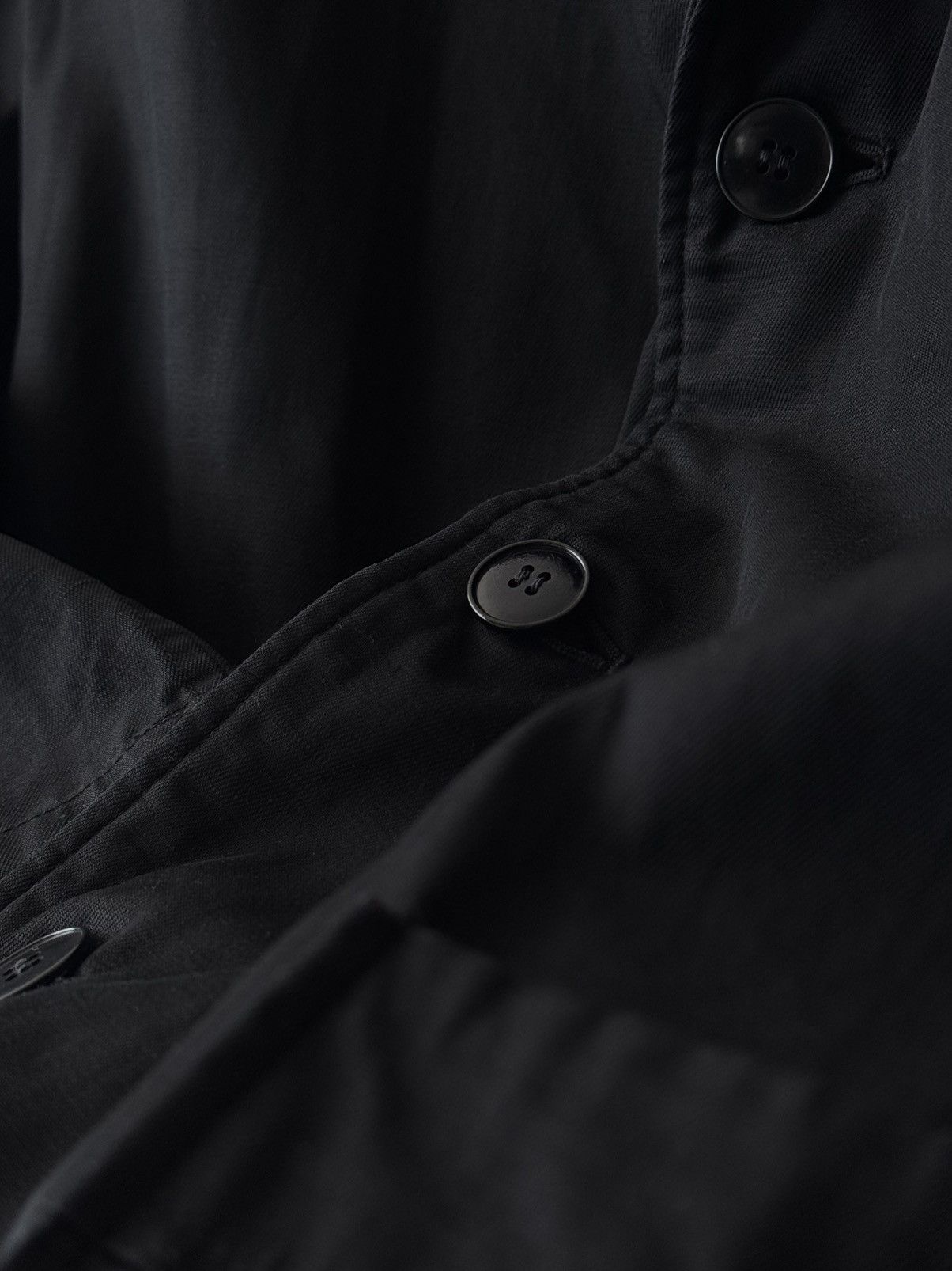 Vintage Vintage Old European Work Atelier Black Chore Jacket Size US M / EU 48-50 / 2 - 5 Thumbnail