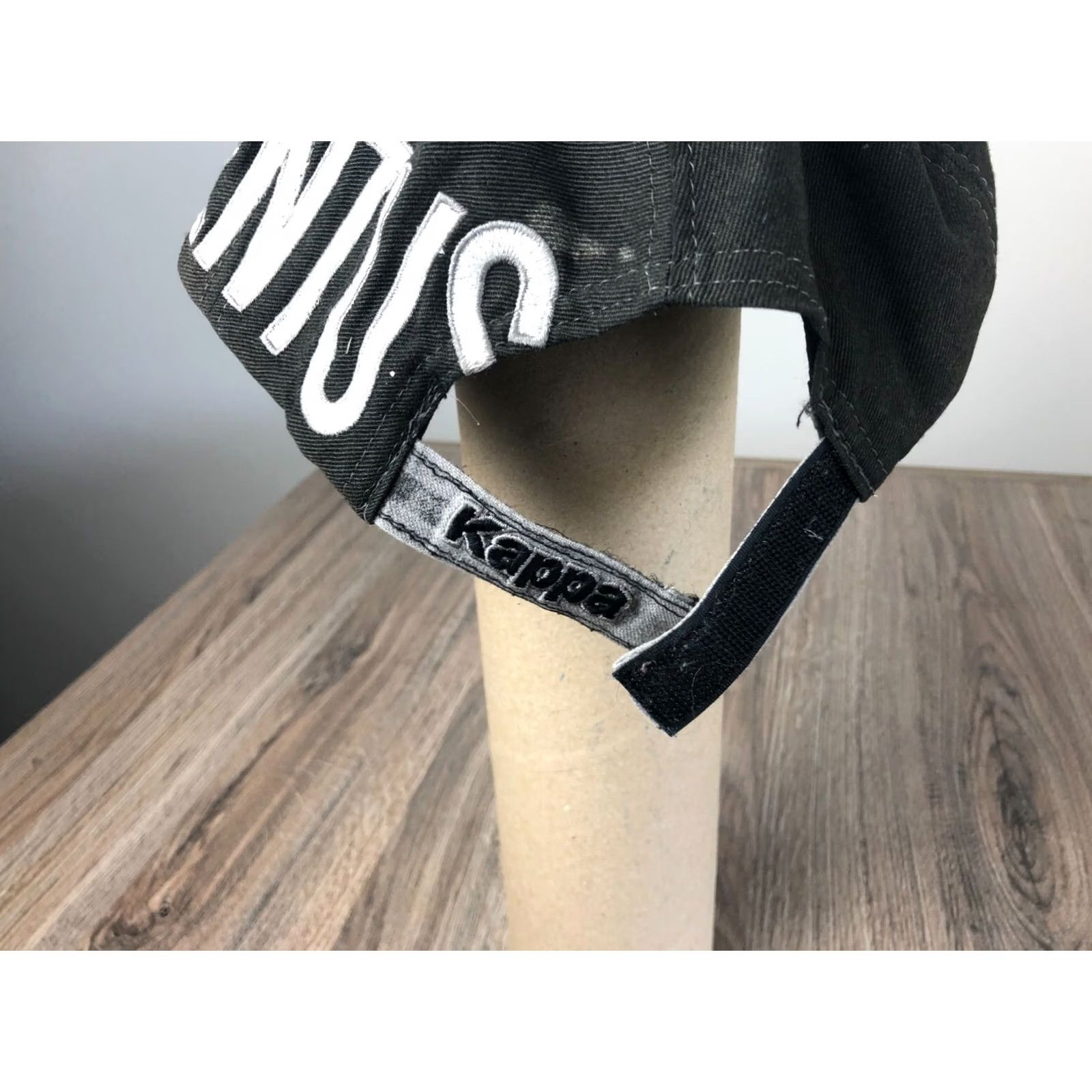 Kappa Kappa Juventus Baseball Cap Polyester Vintage Logo Dark Brown Mens Adjustable Brown Embroidered Logo Cap Size ONE SIZE - 7 Thumbnail