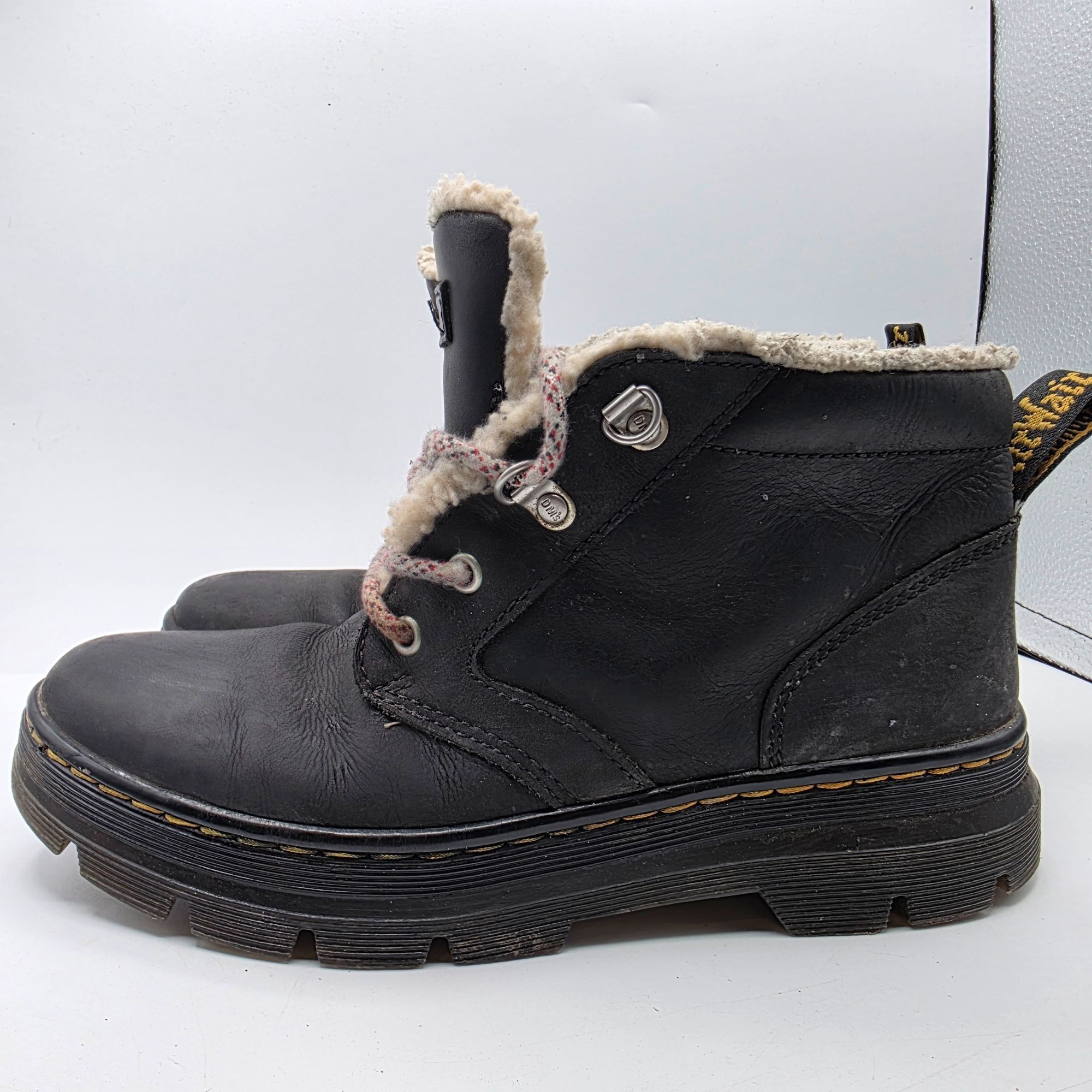 Dr. Martens Dr. Martens Bonny Womens 9 Sherpa Lined Winter Boots Black L Size US 9 / IT 39 - 13 Thumbnail