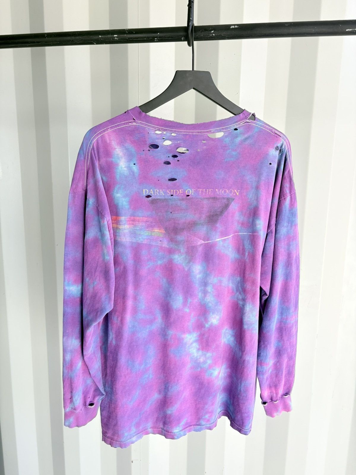 Band Tees Vintage Pink Floyd Faded Thrashed Distressed Shirt GRUNGE Size US XL / EU 56 / 4 - 3 Thumbnail