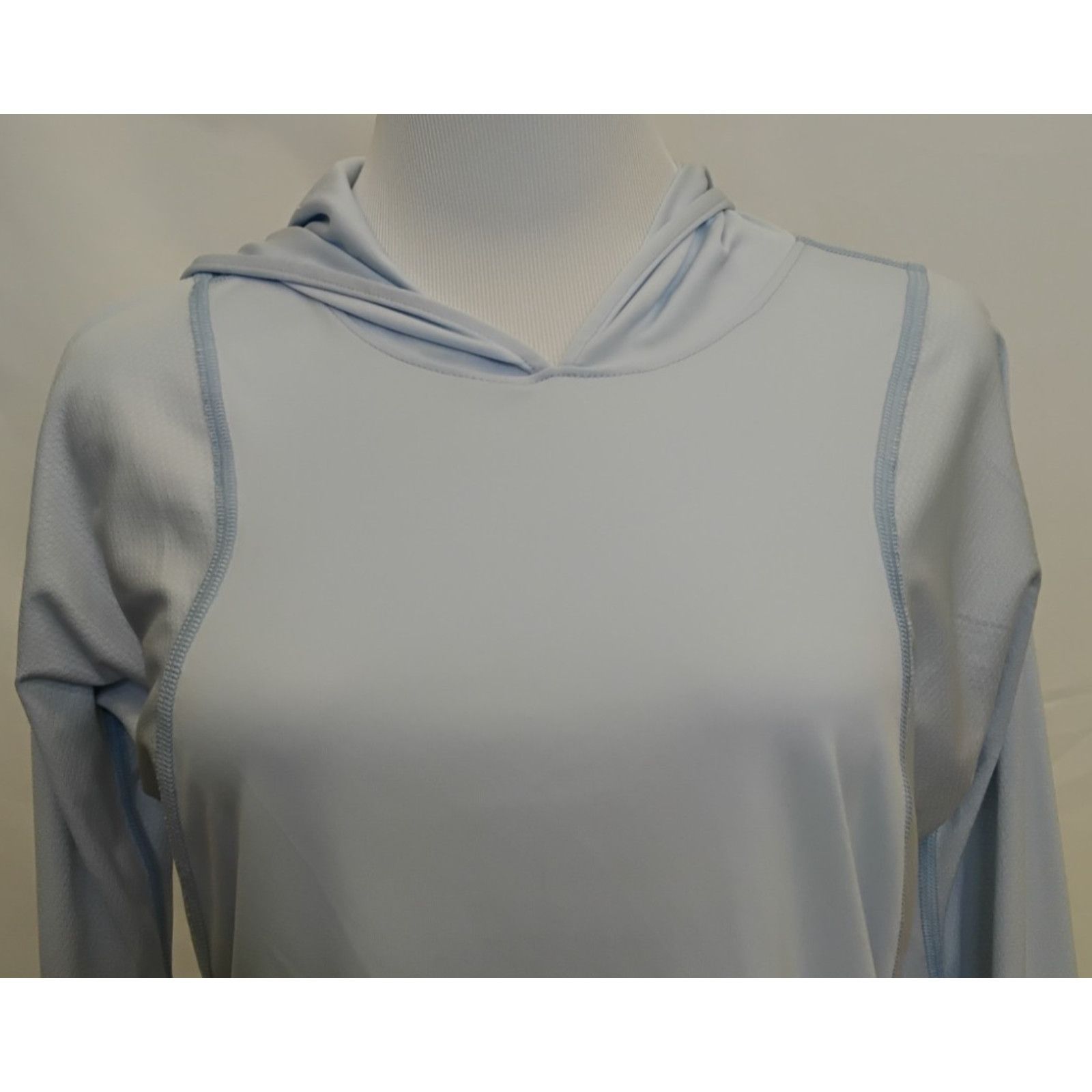 Simms Simms Tech Hoody Women's S Light Blue Long Sleeve #Z5059 Size S / US 4 / IT 40 - 3 Thumbnail
