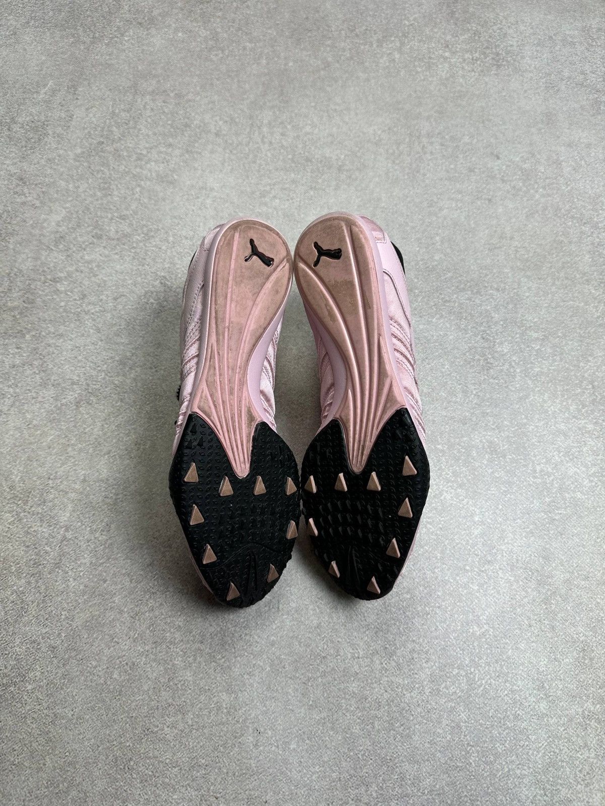 Puma 🌸 Beautiful Vintage 00s Puma Speedcat Pink Monstro Sneakers Size US 8.5 / IT 38.5 - 5 Thumbnail