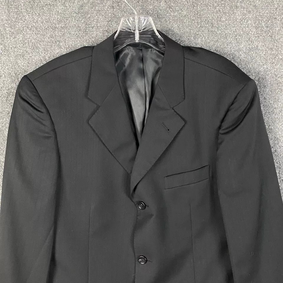 Other Baroni Blazer Suit Men's Size 40S Gray Adults 3 Buttons Size 40S - 2 Thumbnail