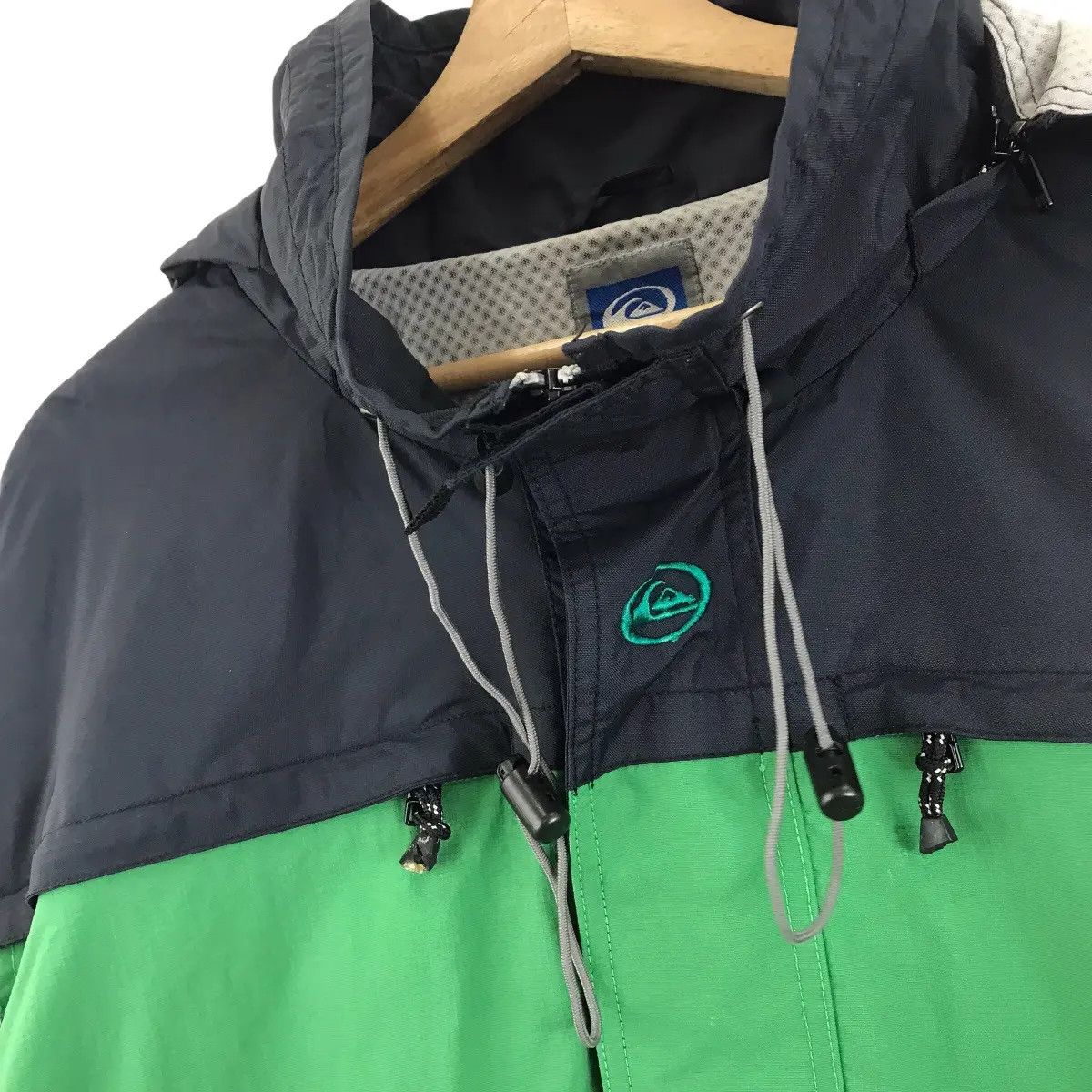 Quiksilver Vintage QUIKSILVER SURF Striped Gorpcore Technical Jacket Size US XL / EU 56 / 4 - 2 Thumbnail