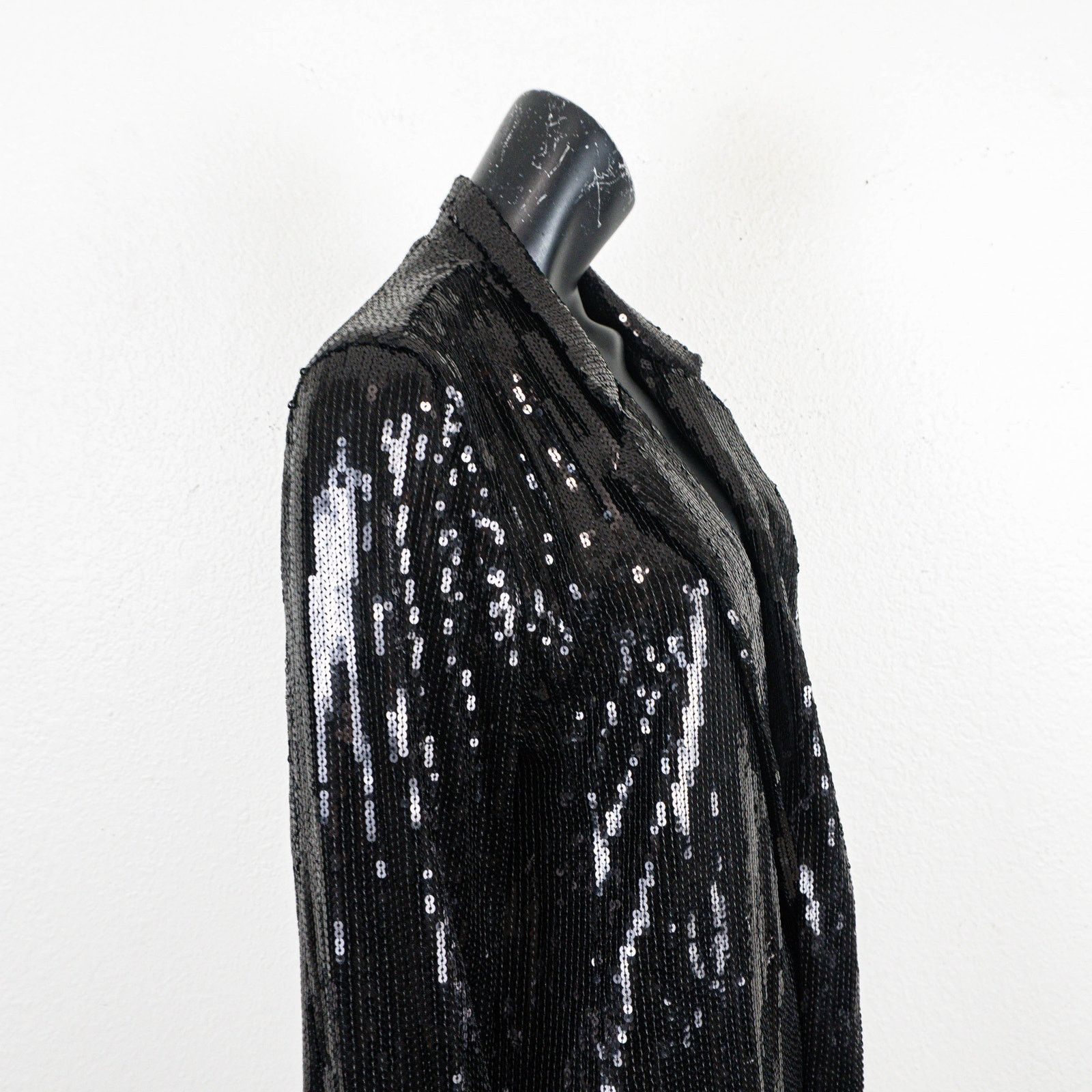 Other RIPLEY RADER Black Sequin Oversized Blazer Jacket size 3(M) Size M / US 6-8 / IT 42-44 - 9 Thumbnail
