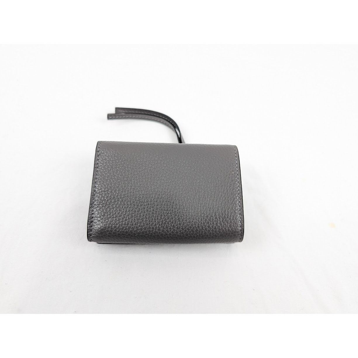 Balenciaga o1rshd1 Size: OS/ Tri-Fold Mini New Classic Wallet Dark Grey Size ONE SIZE - 7 Thumbnail