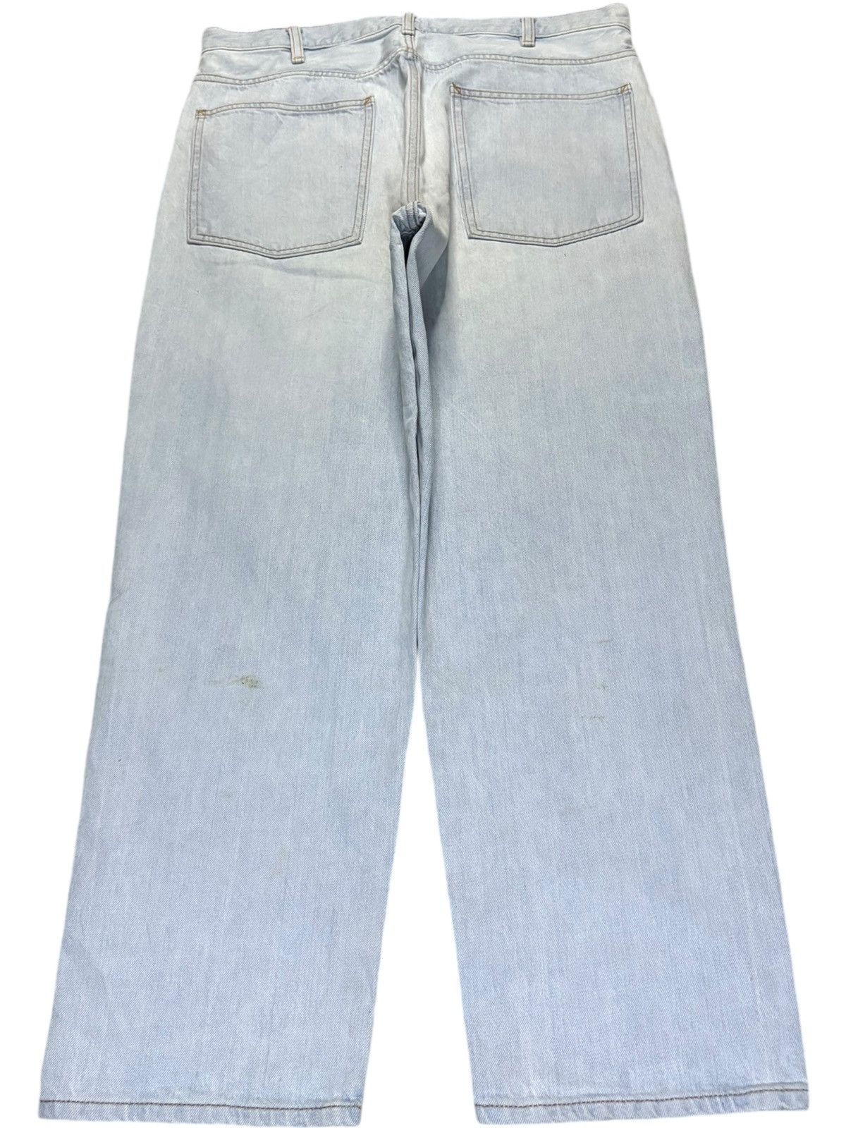 Christophe Lemaire × Japanese Brand × Uniqlo Vintage Uniqlo U Christophe Lemaire Light Wash Loose Jeans Size US 35 - 2 Thumbnail