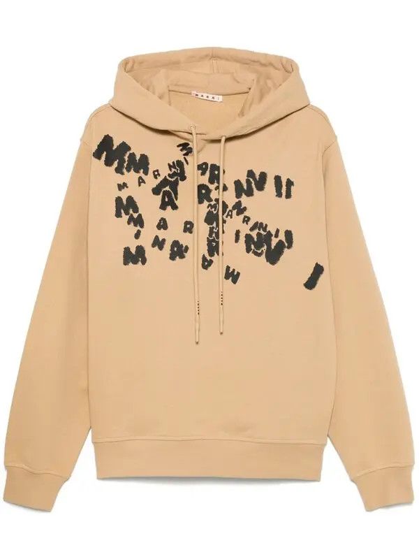 Marni o1w1db10526 Hoodie in Beige Size US S / EU 44-46 / 1 - 1 Thumbnail