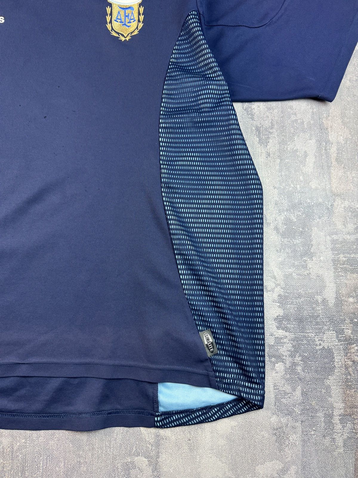 Adidas Argentina 2002/03 Away Football Soccer Jersey Shirt Adidas Size US XL / EU 56 / 4 - 2 Thumbnail