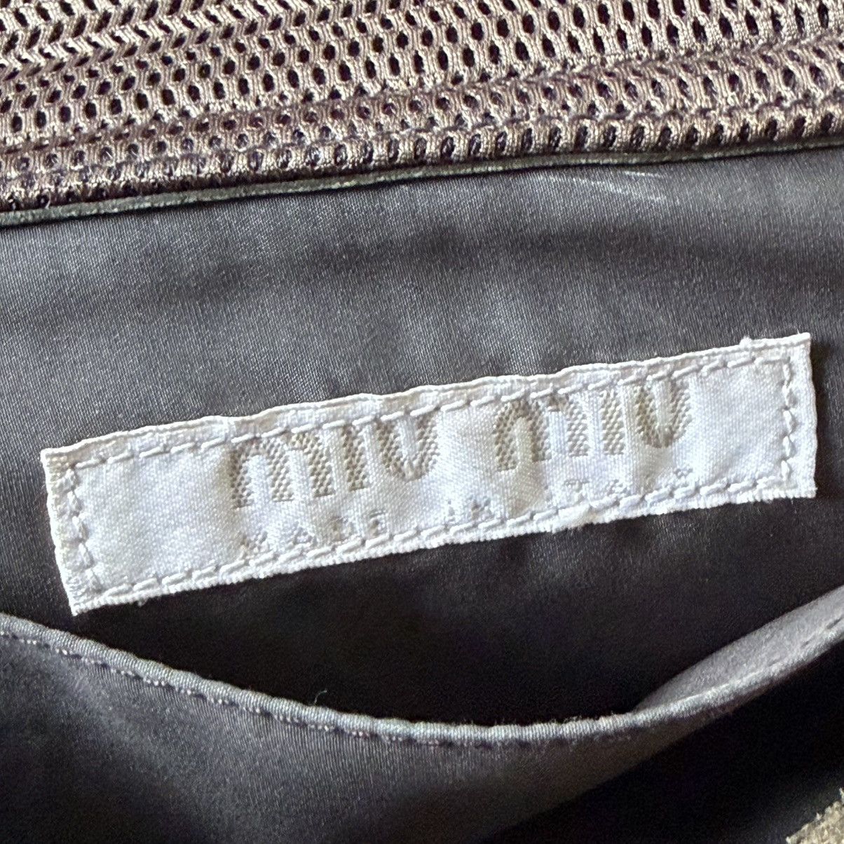 Miu Miu Miu Miu - 1999 Mesh/Suede Crossbody Bag Size ONE SIZE - 14 Thumbnail