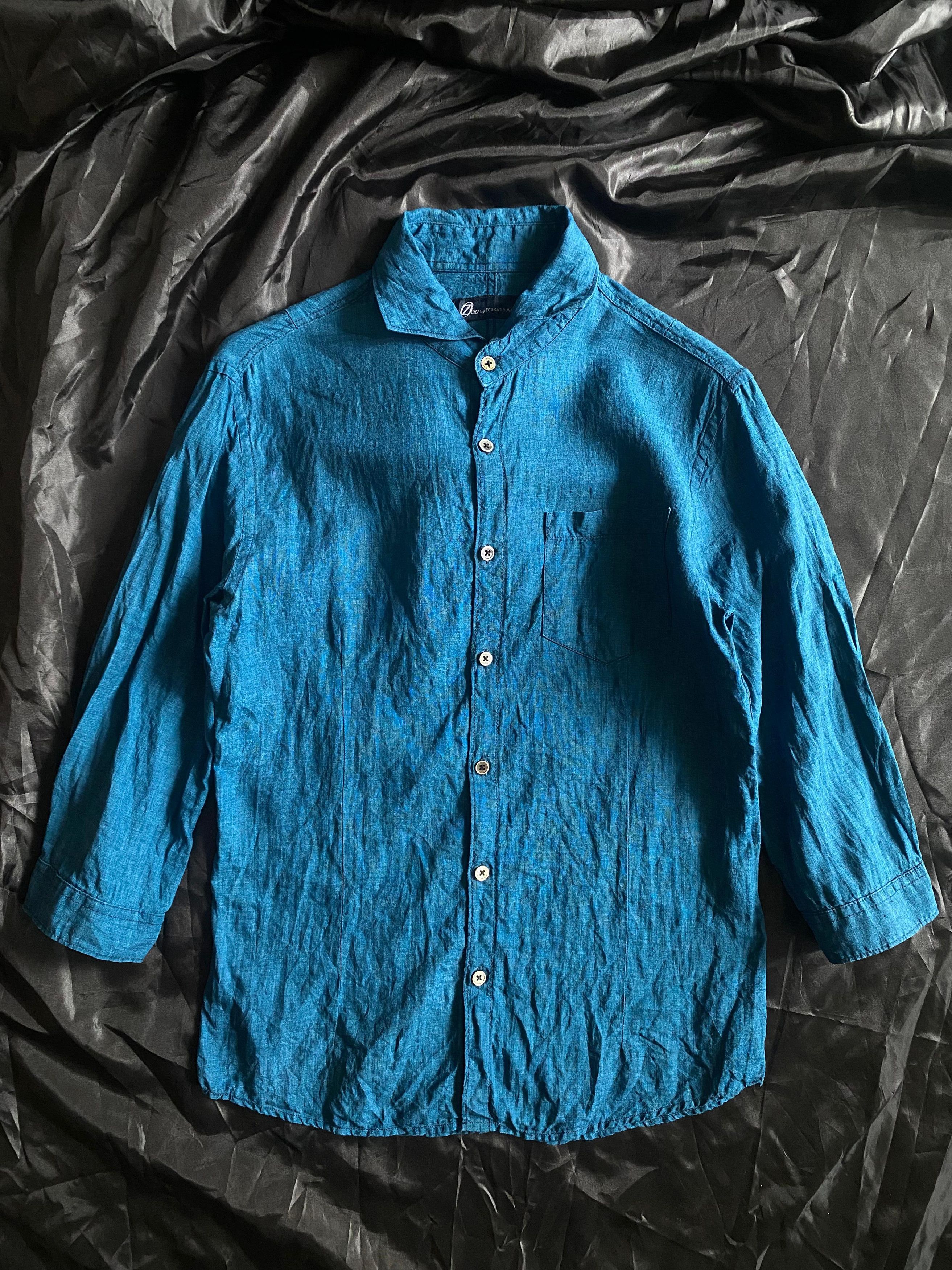 Tornado Mart Japanese Tornado Mart linen Shirt Size US S / EU 44-46 / 1 - 1 Thumbnail