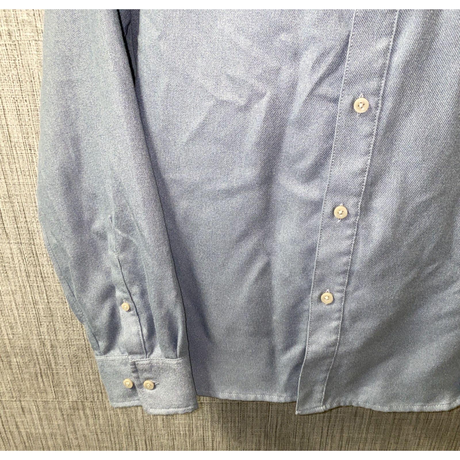 The North Face The North Face Mens Blue Long Sleeve Button Front Shirt M Regular Button-Up Collared Shirt Size US M / EU 48-50 / 2 - 4 Thumbnail
