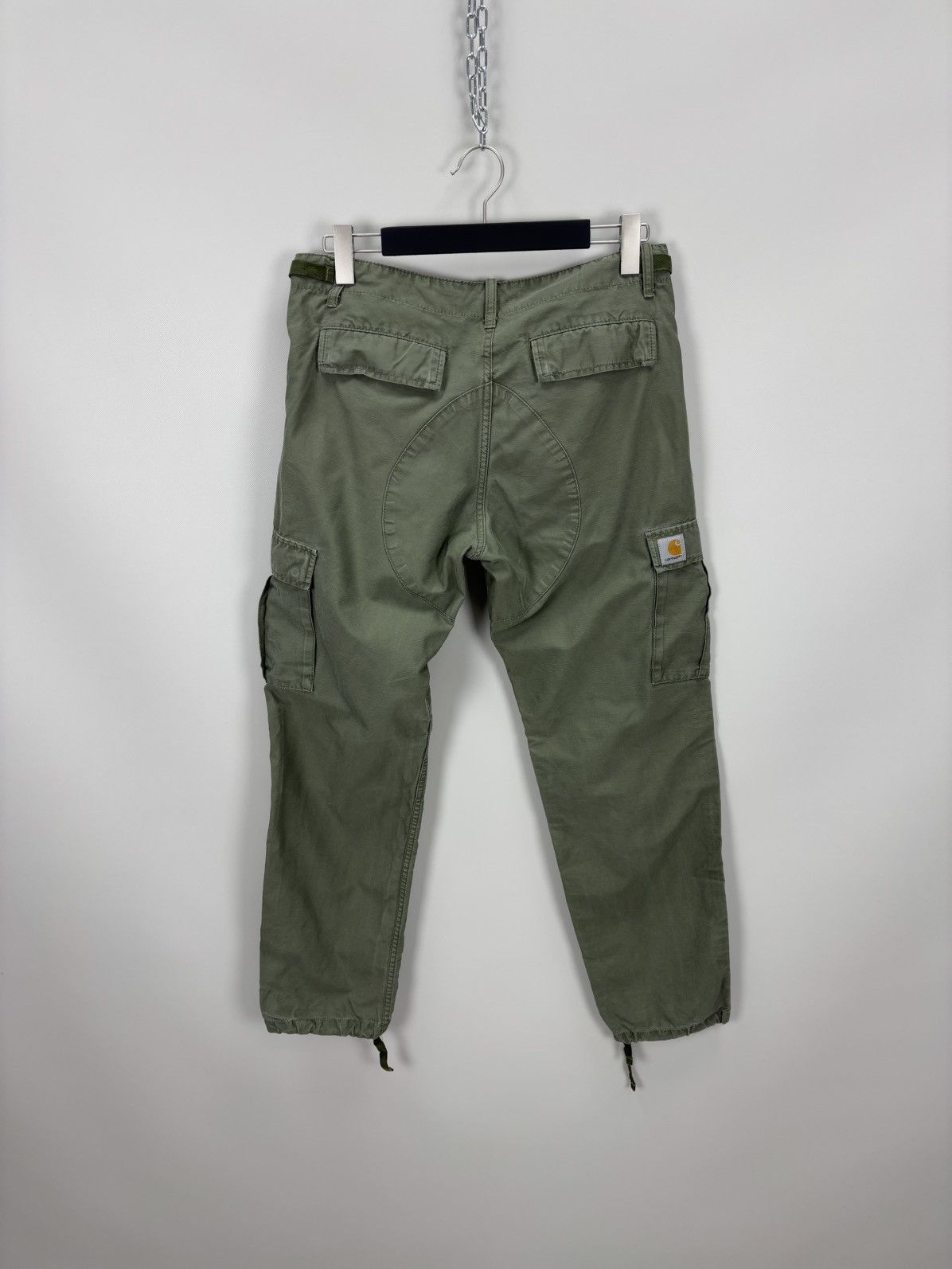 Carhartt Mens cargo pants Carhartt Size 32x32 Color Khaki Size US 32 / EU 48 - 5 Thumbnail