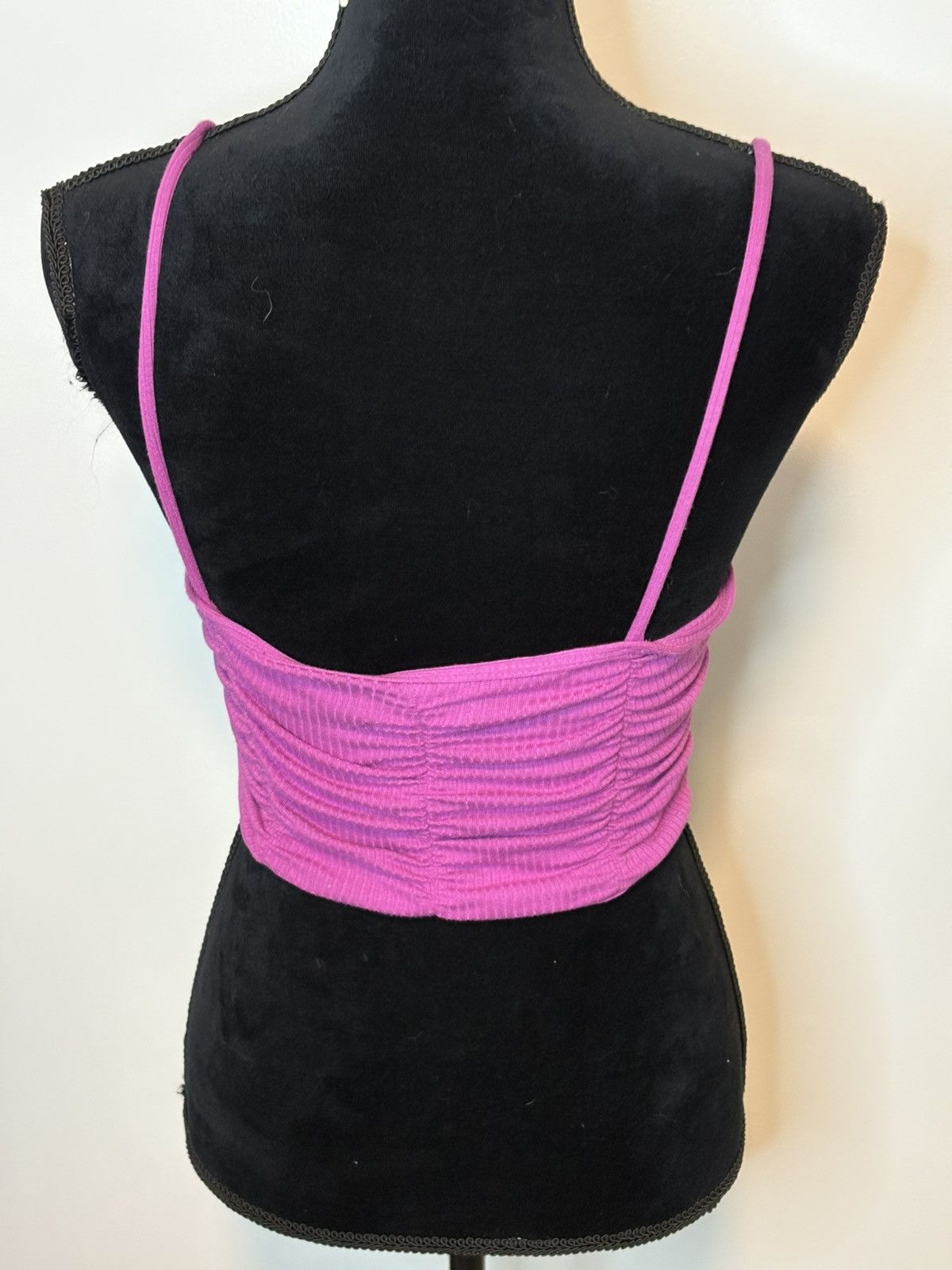Urban Outfitters (Urban Outfitters) Purple Cinch Tank Top: Size Small Size S / US 4 / IT 40 - 2 Thumbnail