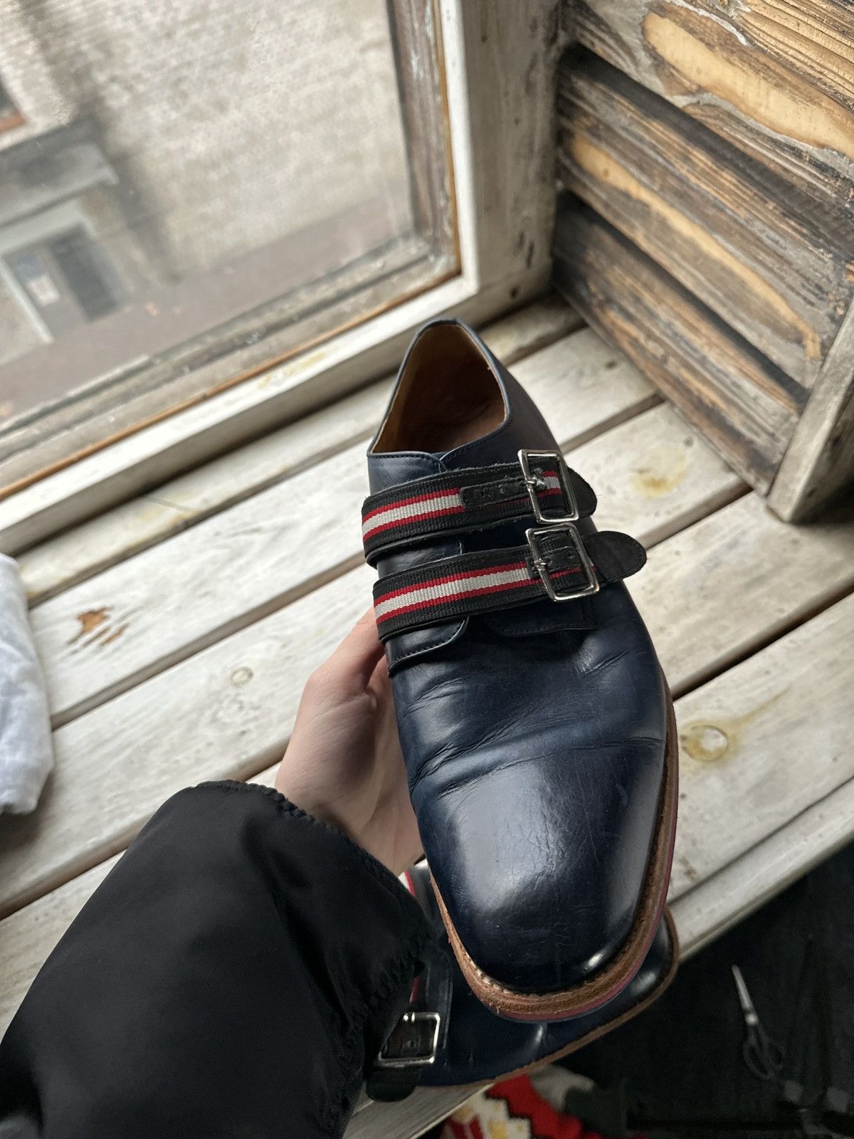 Melvin & Hamilton LUXURY 🚨 MELVIN & HAMILTON VNTG SHOES MEN BLUE LUXURY RARE Size US 10.5 / EU 43-44 - 12 Thumbnail