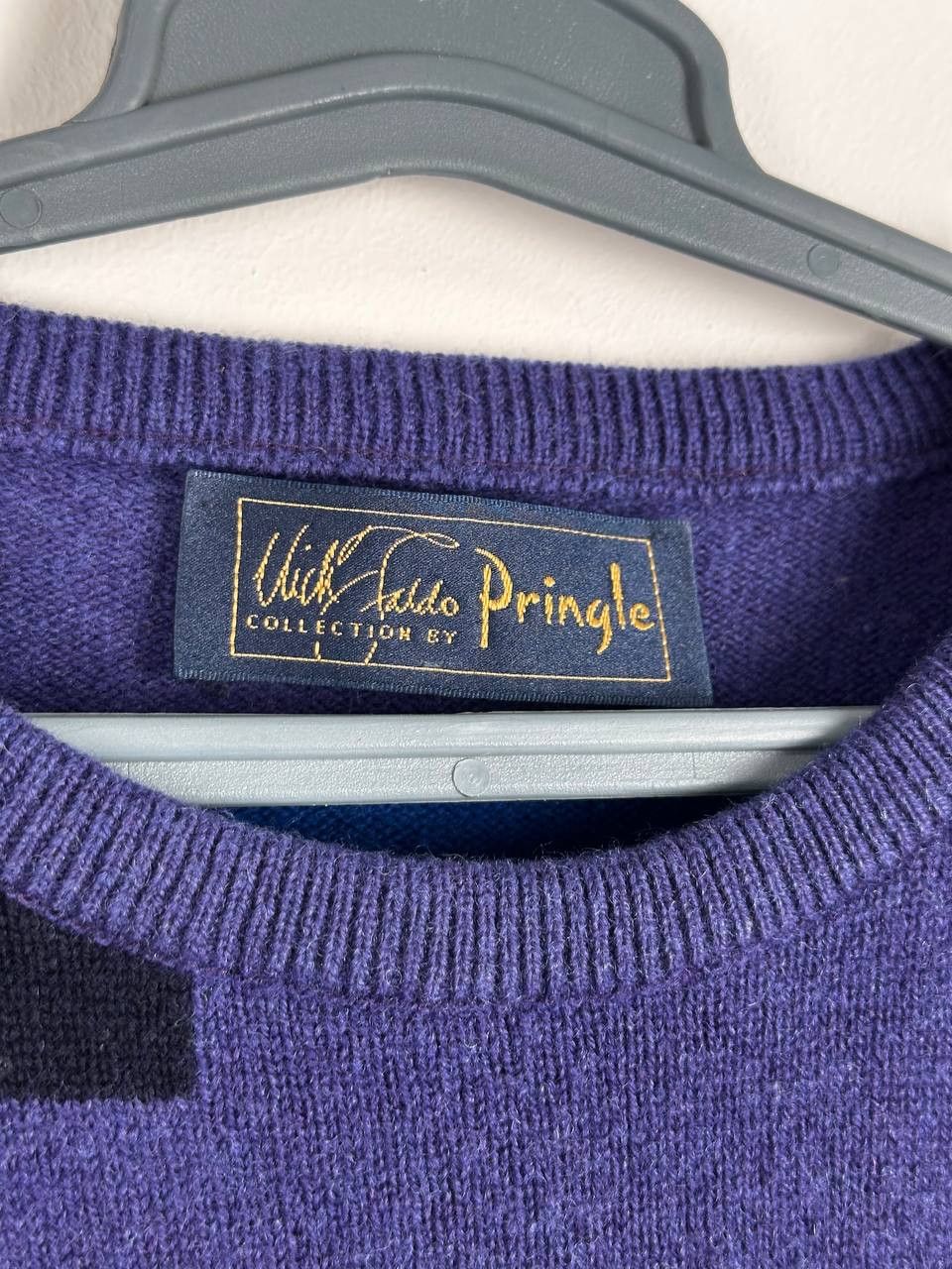 Pringle Of Scotland × Vintage Pringle Of Scotland 100% Lambswool Long Sleeve Sweater Size US L / EU 52-54 / 3 - 4 Thumbnail