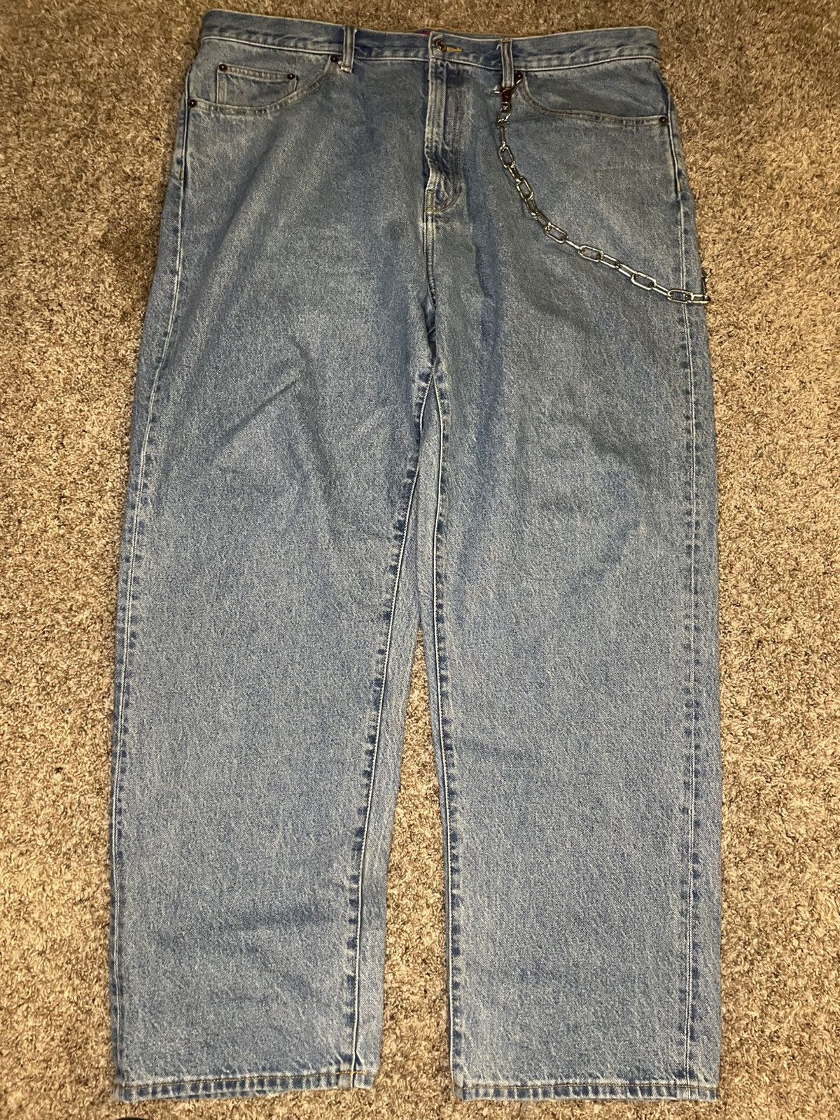 Supreme Supreme Baggy Denim (Blue) Size US 38 / EU 54 - 1 Thumbnail
