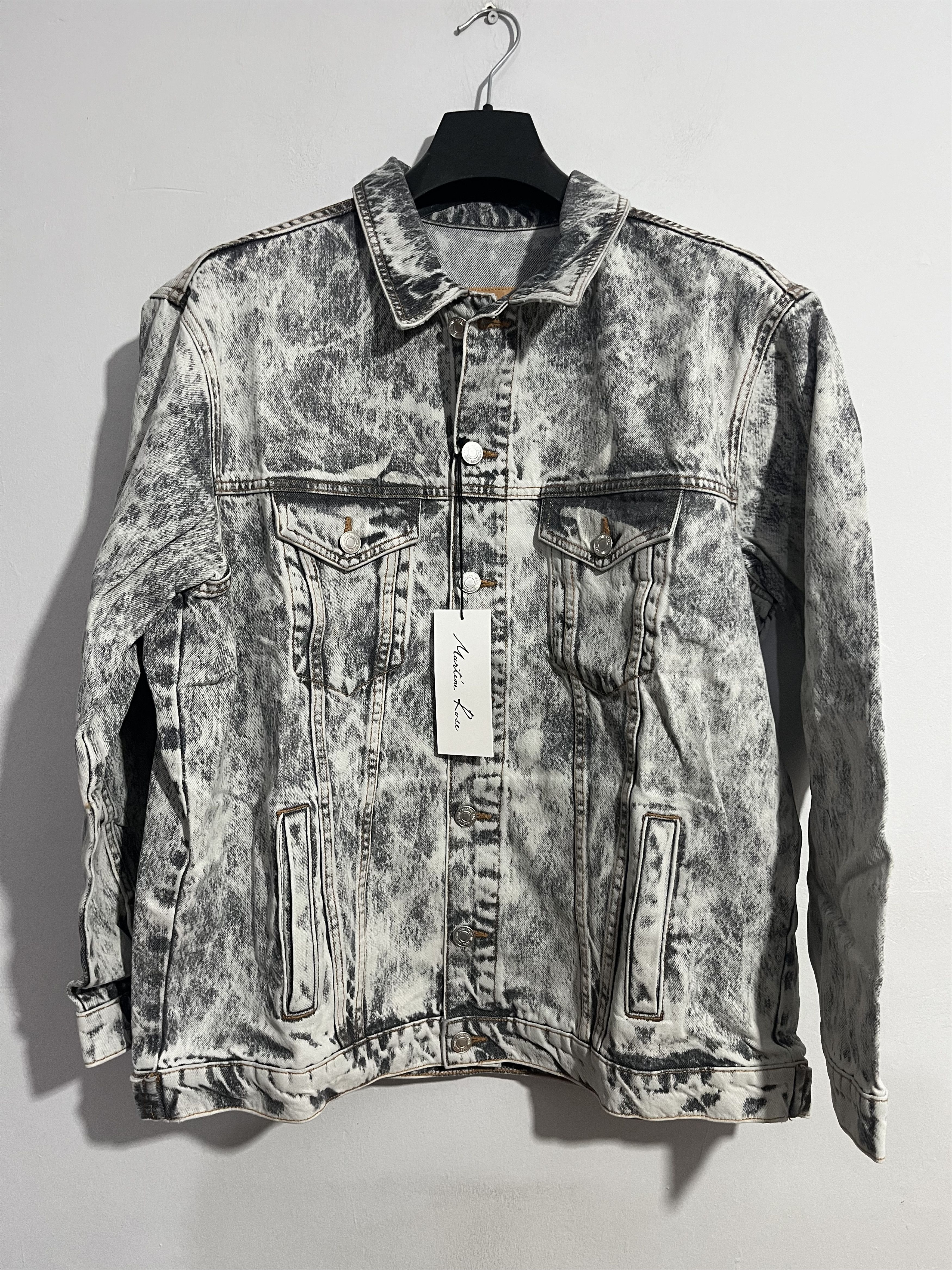 Martine Rose MARTINE ROSE DENIM JACKET – SAMPLE / NOT FOR RETAIL Size US S / EU 44-46 / 1 - 1 Thumbnail