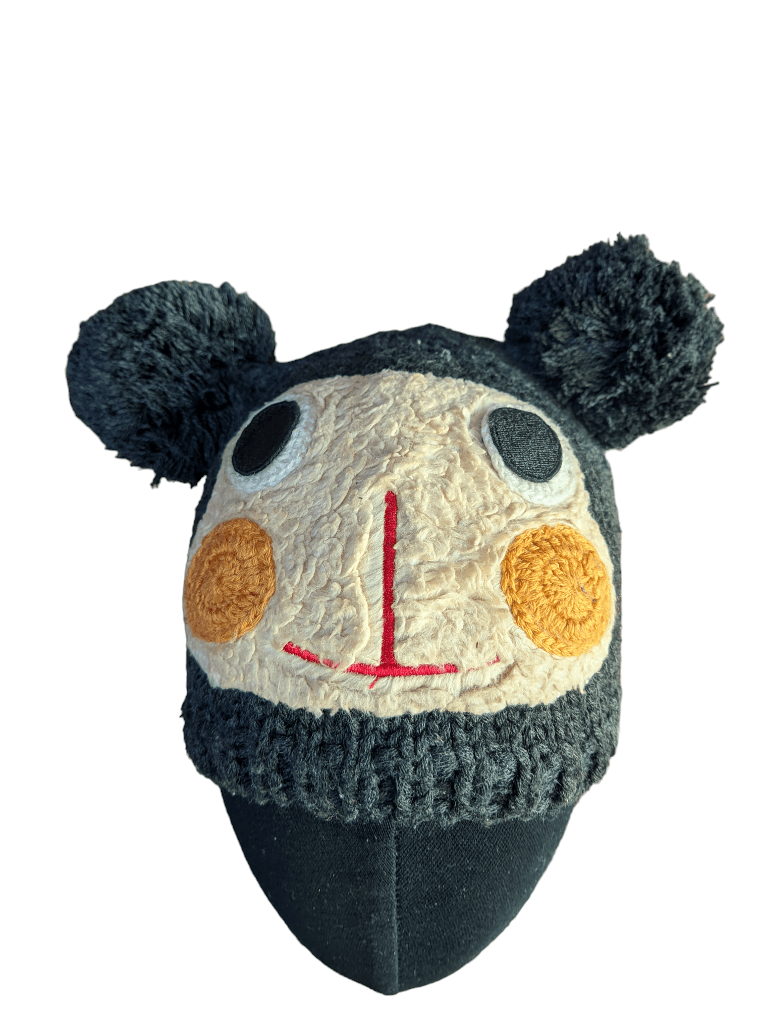 Handmade × Japanese Brand Animal Knitted Beanie Handwoven Size ONE SIZE - 1 Thumbnail