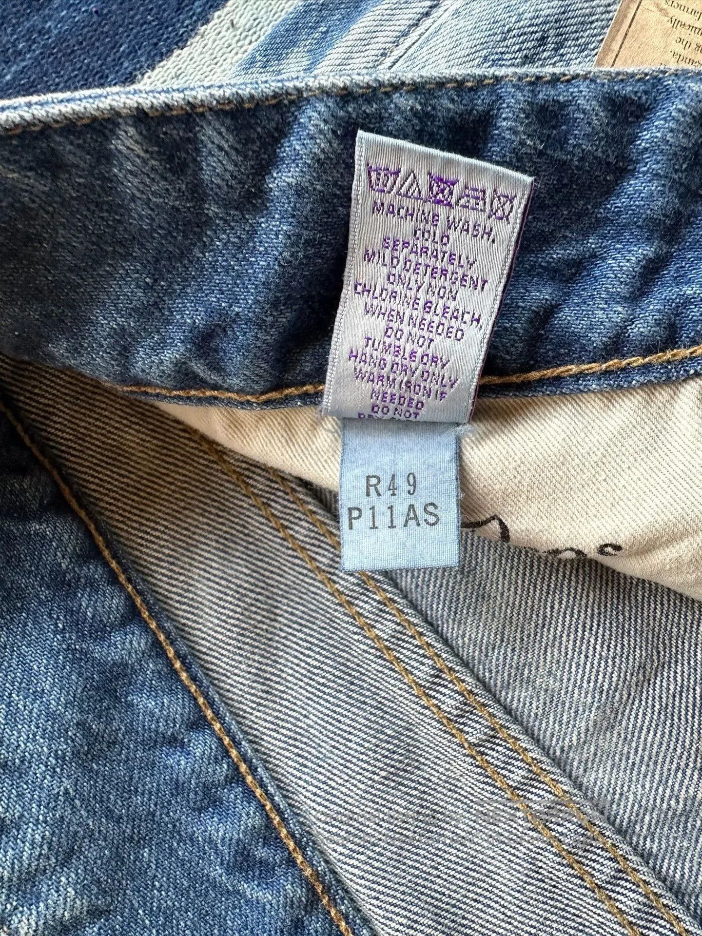 Prps Blue Distressed Denim Jeans. Size US 30 / EU 46 - 9 Thumbnail