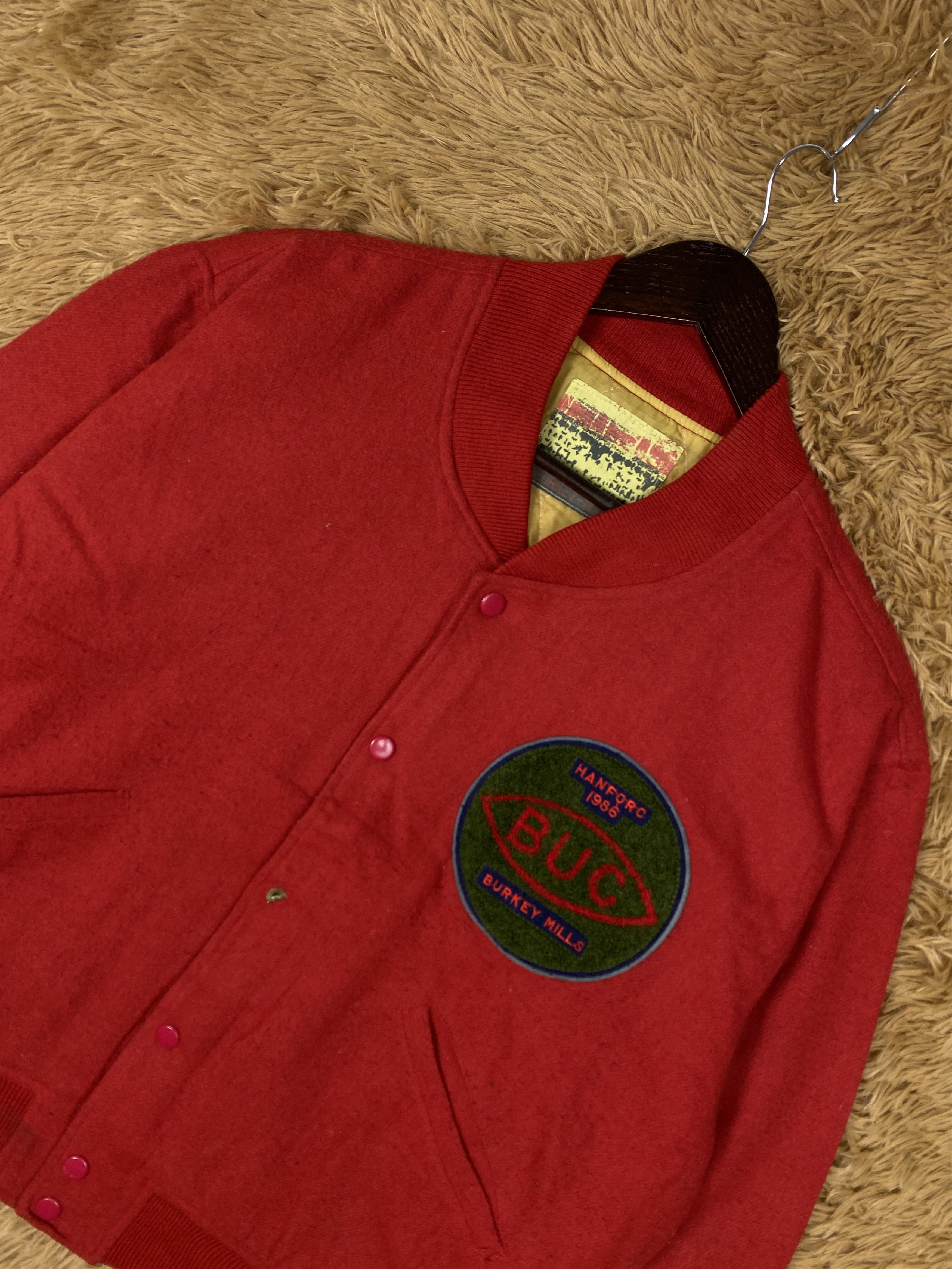 Vintage Vintage Burkey Hills Varsity Jacket DJ0311 Size US L / EU 52-54 / 3 - 2 Thumbnail