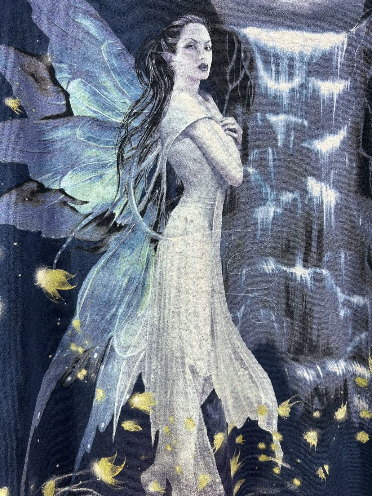 Vintage Vintage Fairy Pixie The Mountain Medium Shirt Fantasy Moon Size US L / EU 52-54 / 3 - 6 Thumbnail