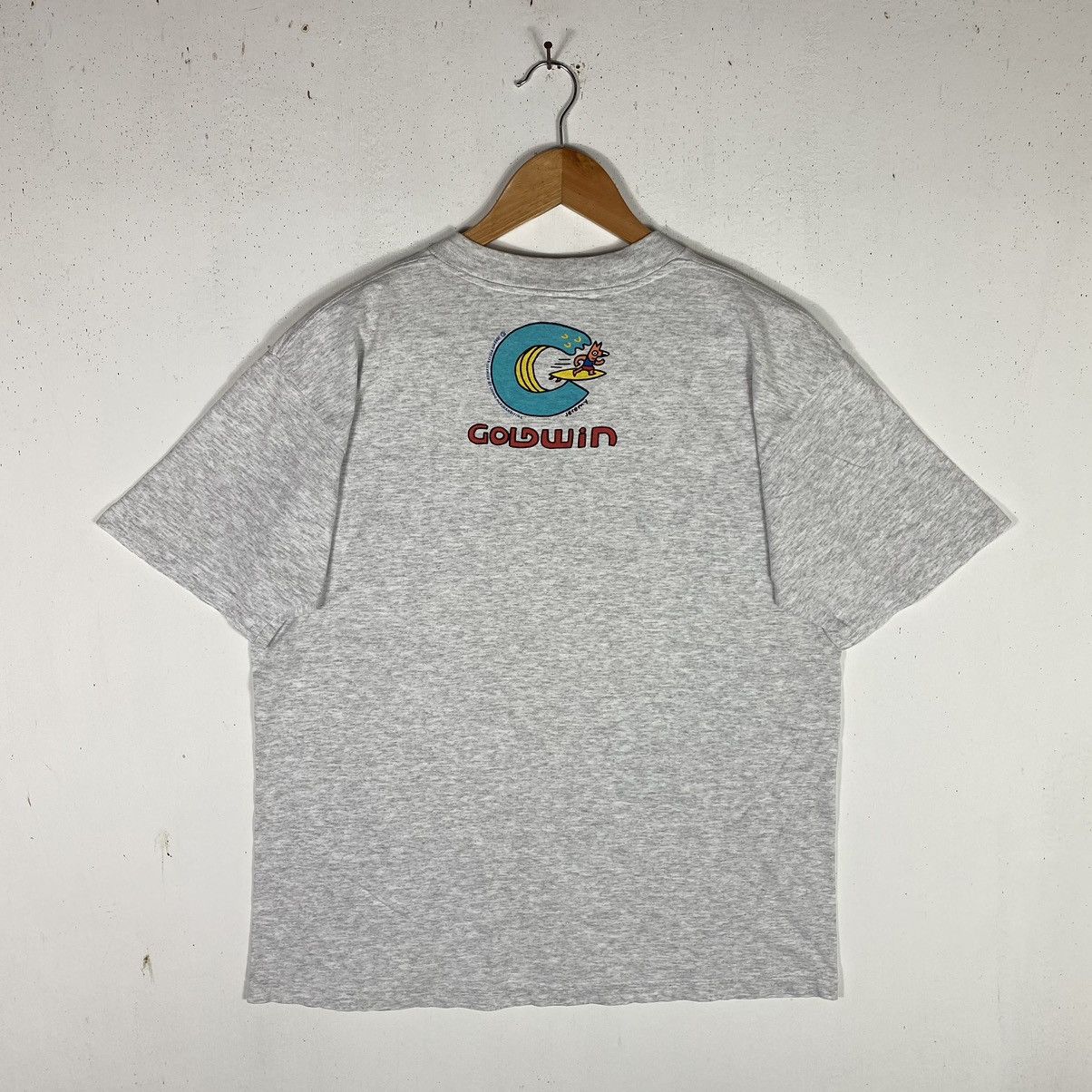 Goldwin × Japanese Brand × Vintage VINTAGE 90's GOLDWIN JEREMY ANDREW ART TEE Size US L / EU 52-54 / 3 - 8 Thumbnail