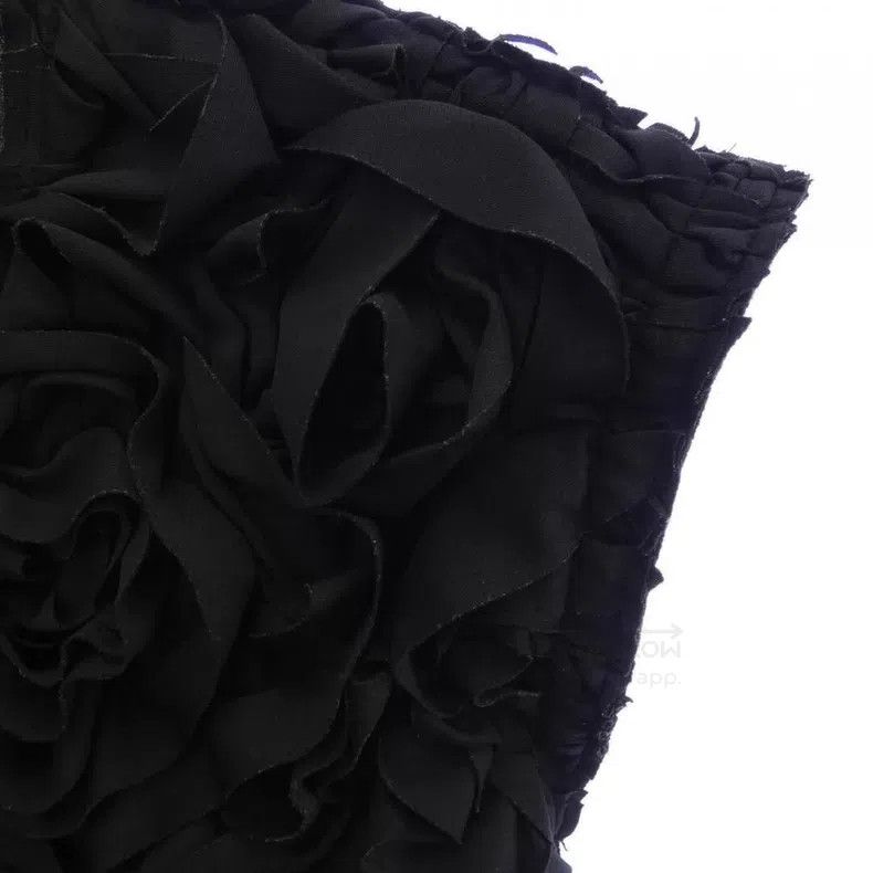 Comme des Garcons Comme Des Garcons 3D Rose Layered Flutter Sleeve Top Size M / US 6-8 / IT 42-44 - 3 Thumbnail