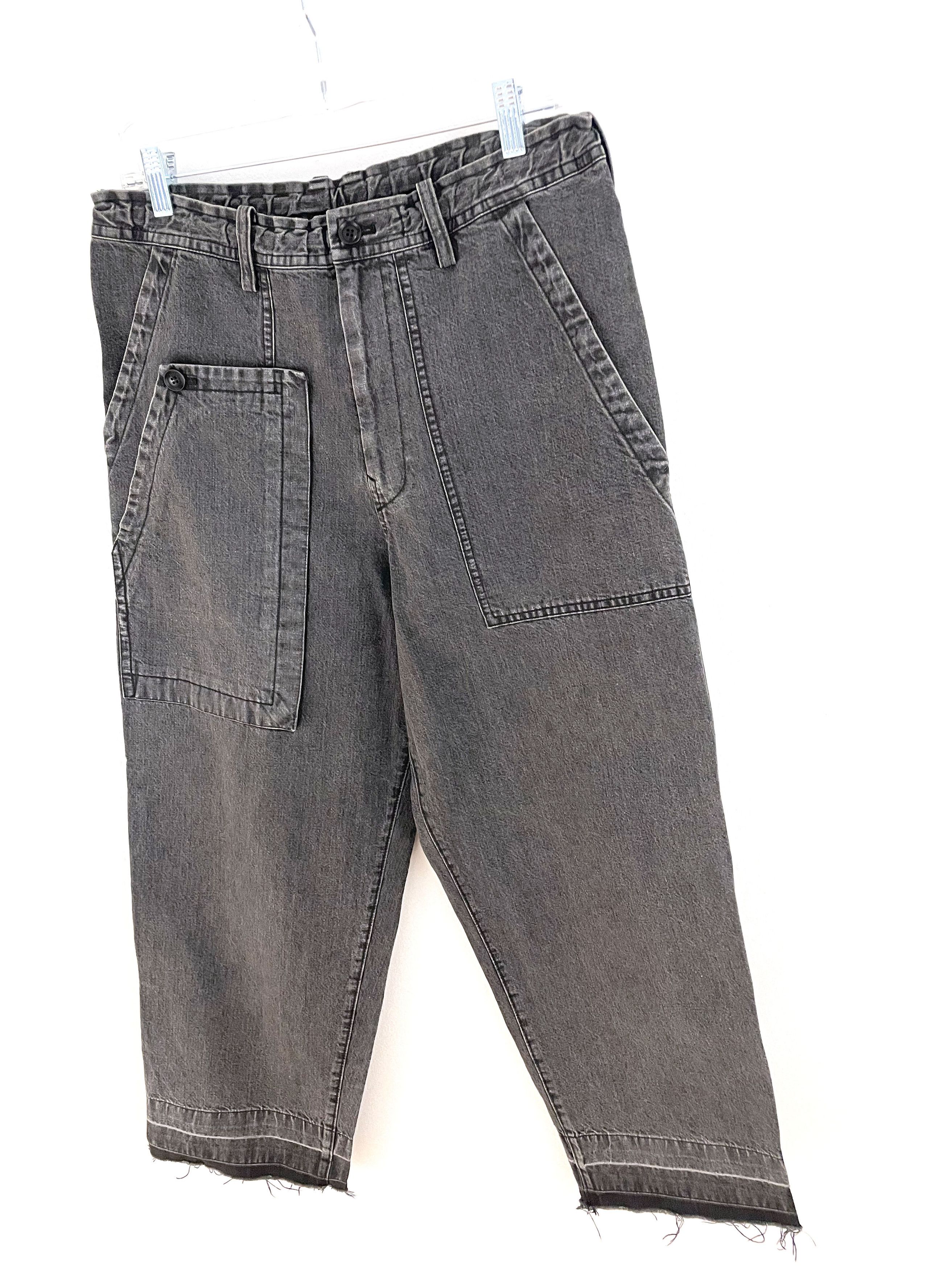 Yohji Yamamoto Yohji Yamamoto Raw Hem Denim Size US 34 / EU 50 - 2 Thumbnail