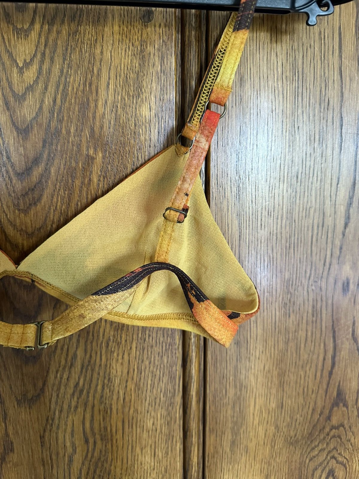Saint Laurent Paris $590 Saint Laurent palm tree bra brassiere top S Size ONE SIZE - 7 Thumbnail