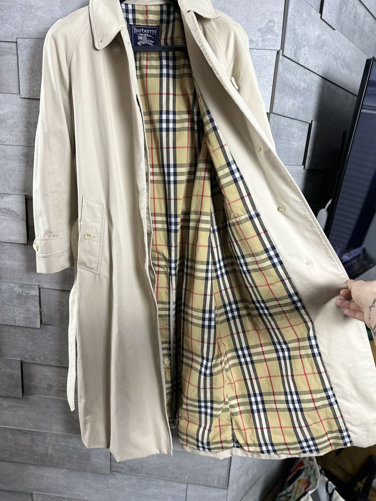 Burberry × Designer Burberry Old Money Trench Coat Size M / US 6-8 / IT 42-44 - 3 Thumbnail