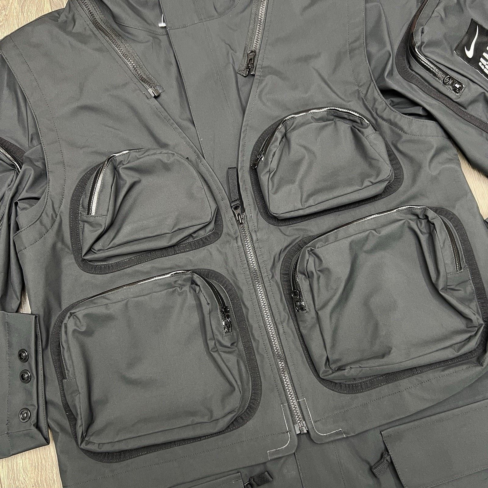 Nike Nike x Undercover Parka Jacket Size XS Black 2 in 1 Vest Zip Size US XS / EU 42 / 0 - 7 Thumbnail