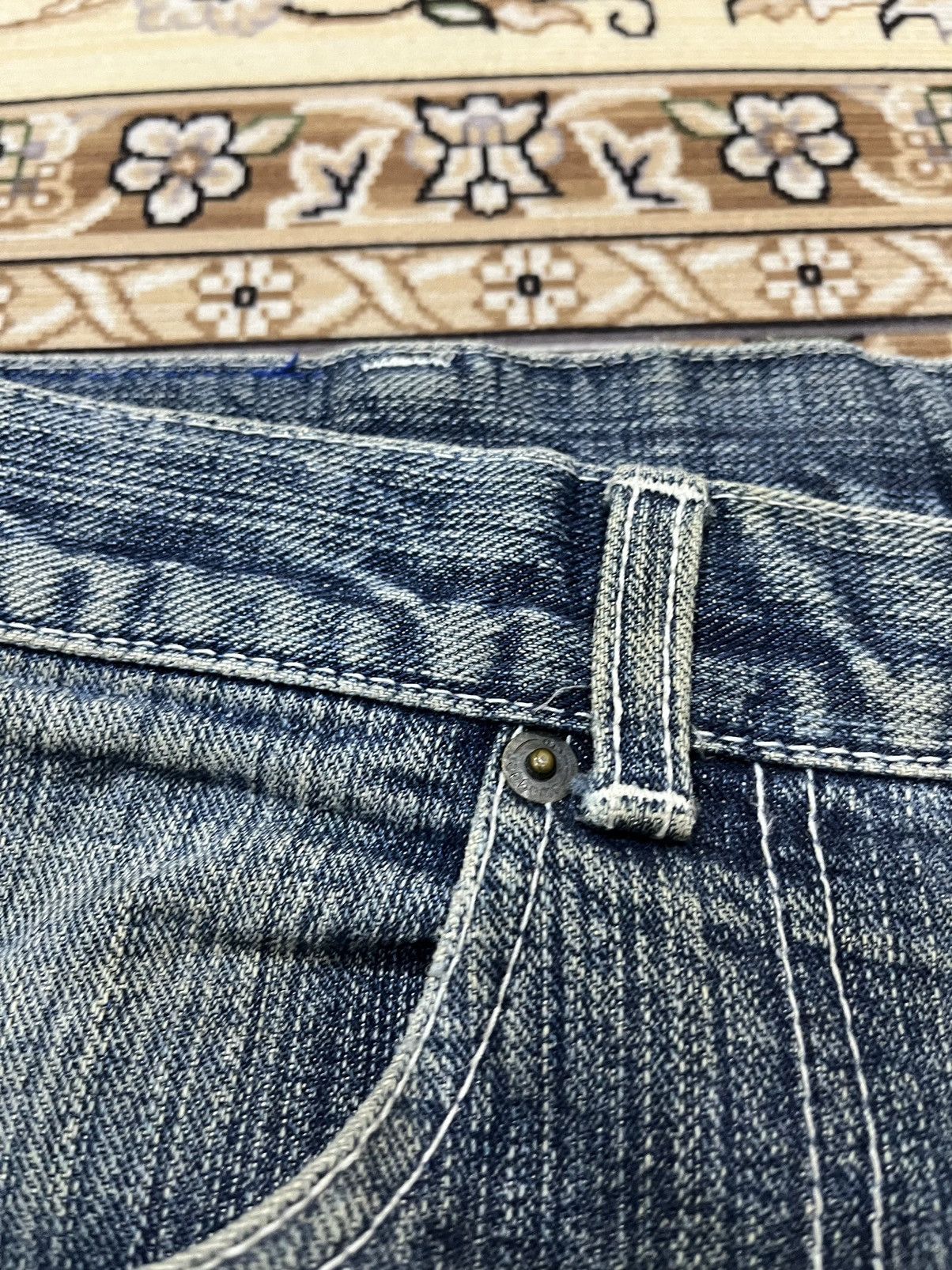 Swagger Swagger Japanese Brand Patchwork Denim Size US 34 / EU 50 - 8 Thumbnail