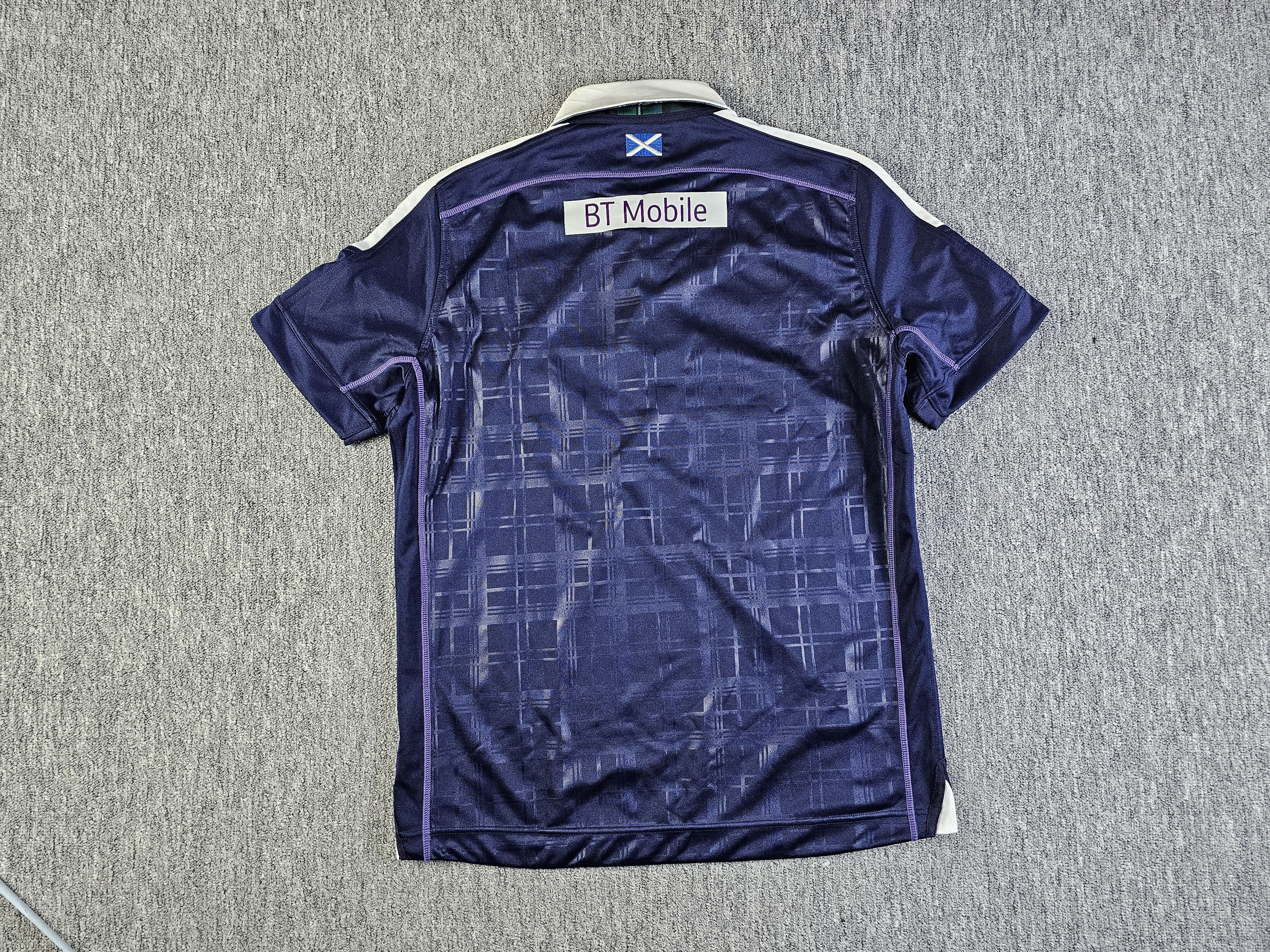 Macron Macron Scotland Rugby Union 2018/19 Home Jersey BT Navy 2XL Size US XL / EU 56 / 4 - 3 Thumbnail
